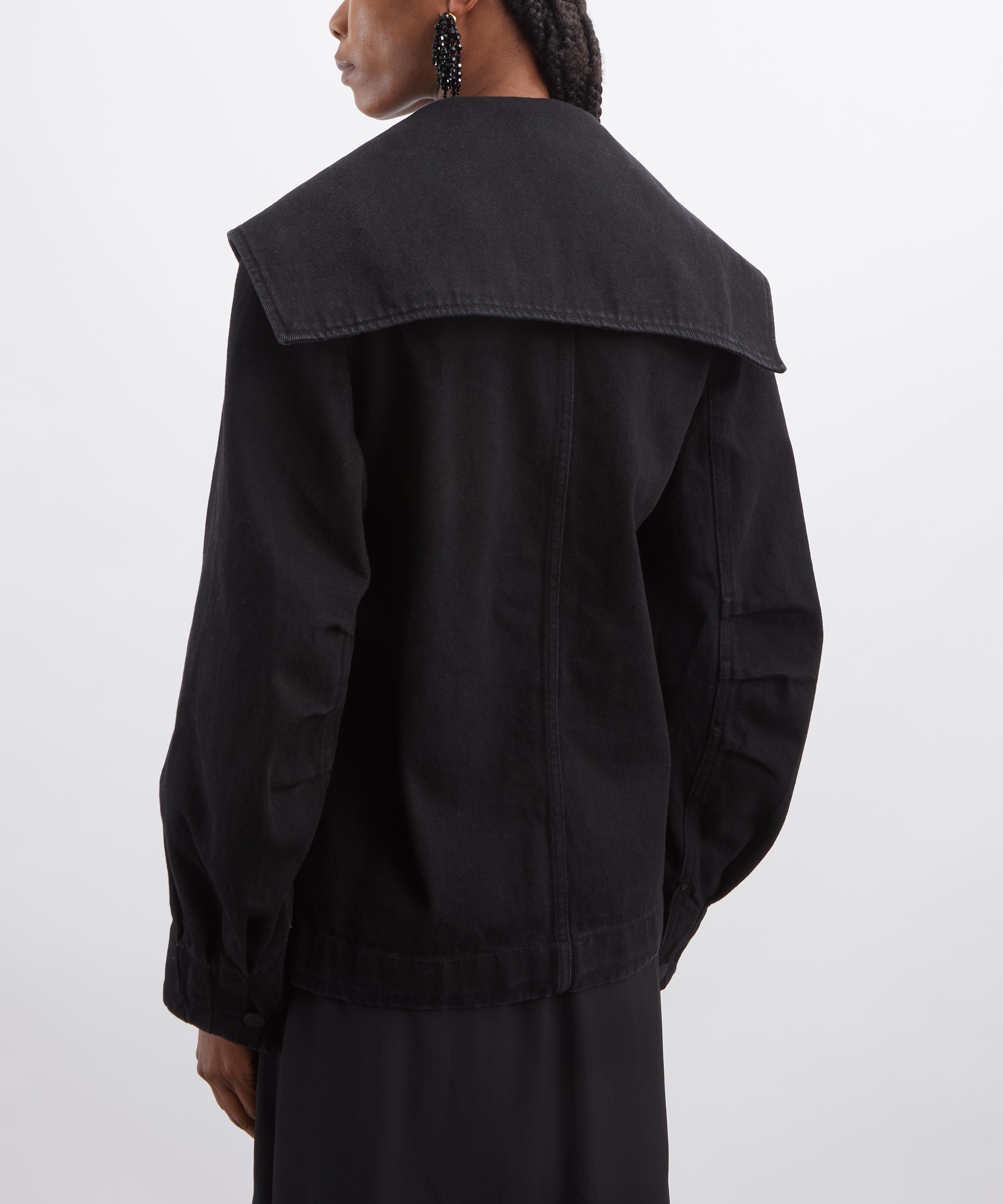Simone Rocha - Sailor Collar Workwear Bow Jacket image number 3