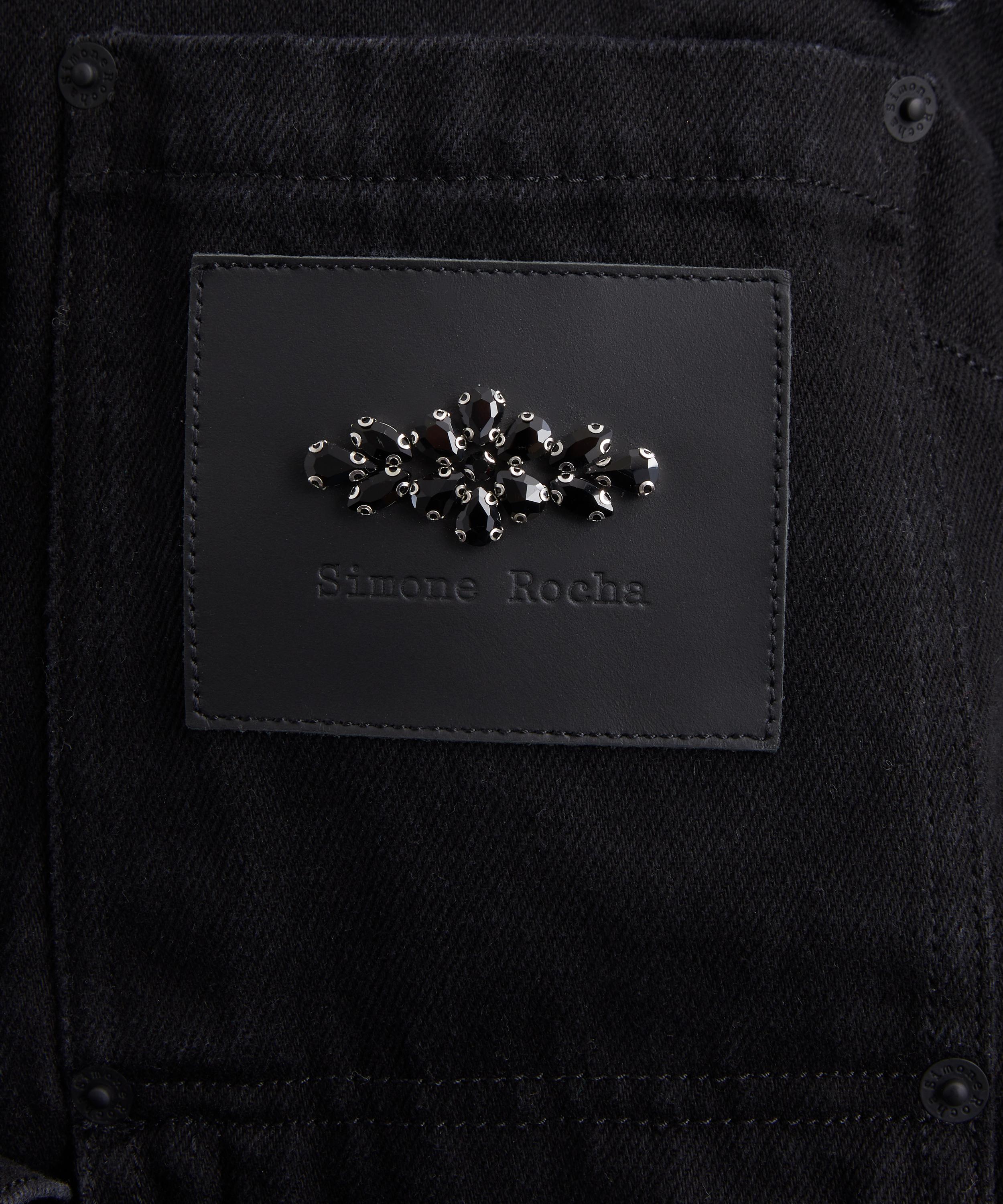 Simone Rocha - Sailor Collar Workwear Bow Jacket image number 4