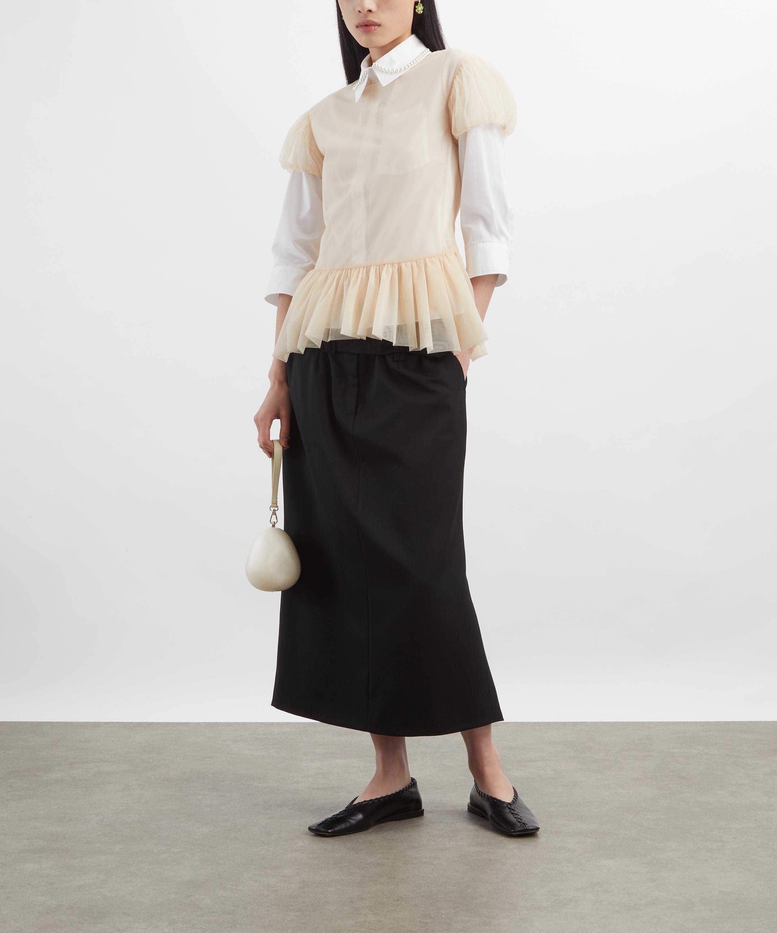 Simone Rocha - Sheer Ballet Peplum Top image number 1