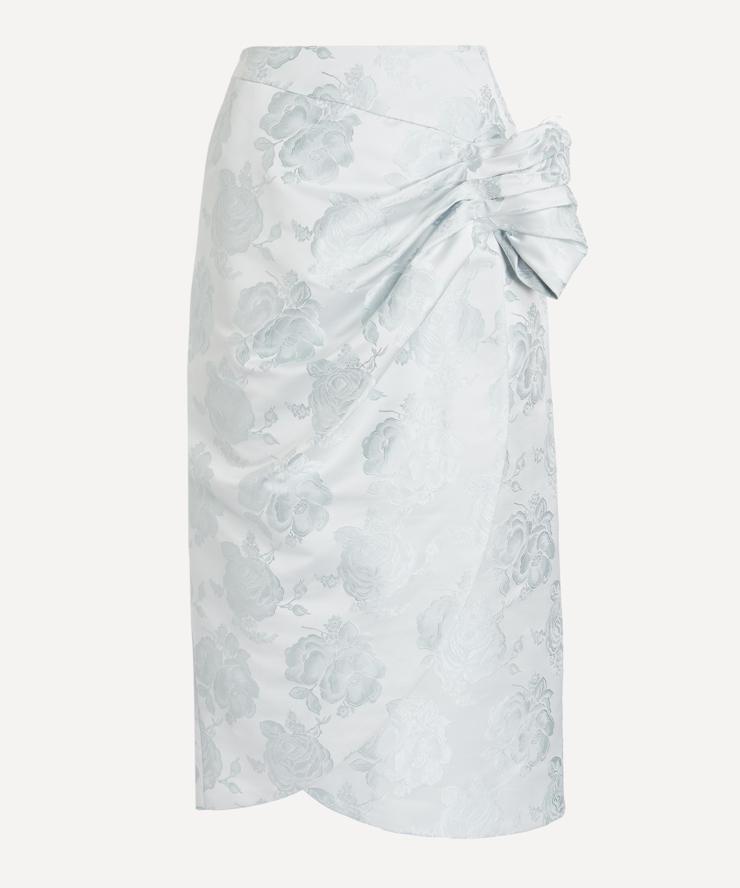 Simone Rocha - Gathered Flower Sash Skirt
