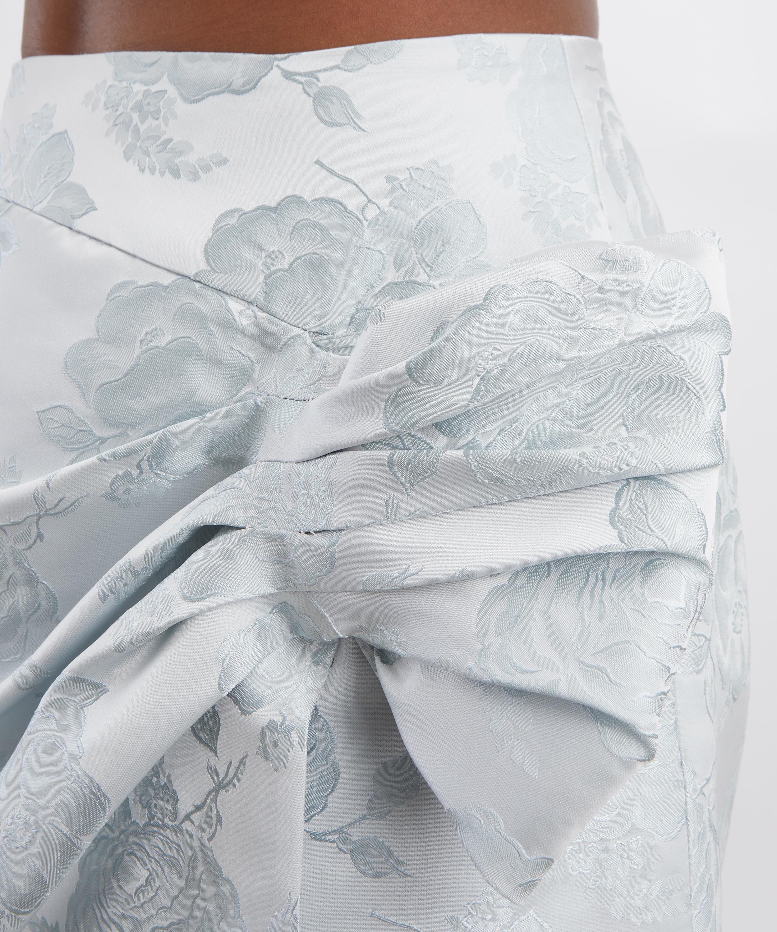 Simone Rocha - Gathered Flower Sash Skirt image number 4