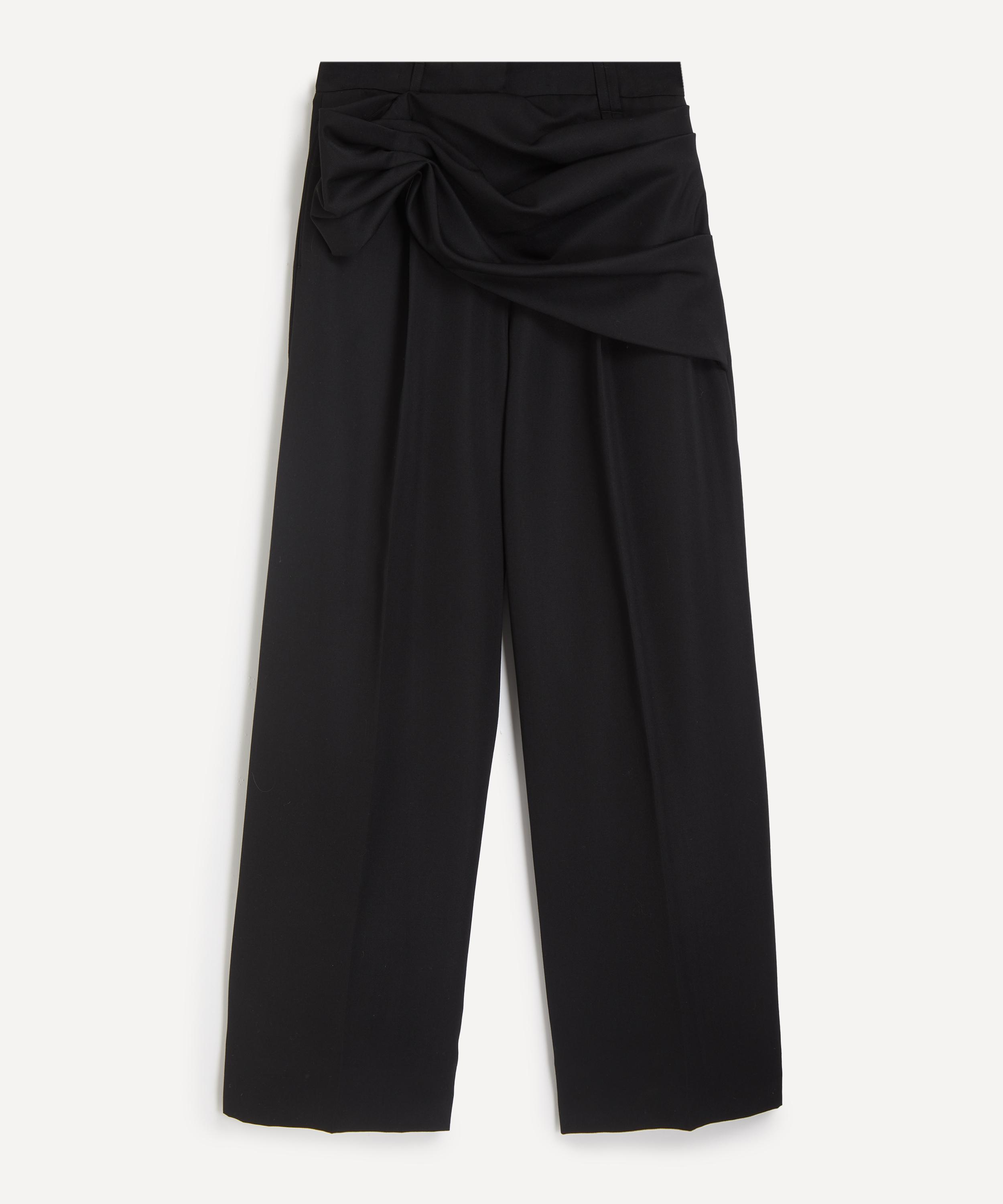 Simone Rocha - Gathered Flower Sash Trousers