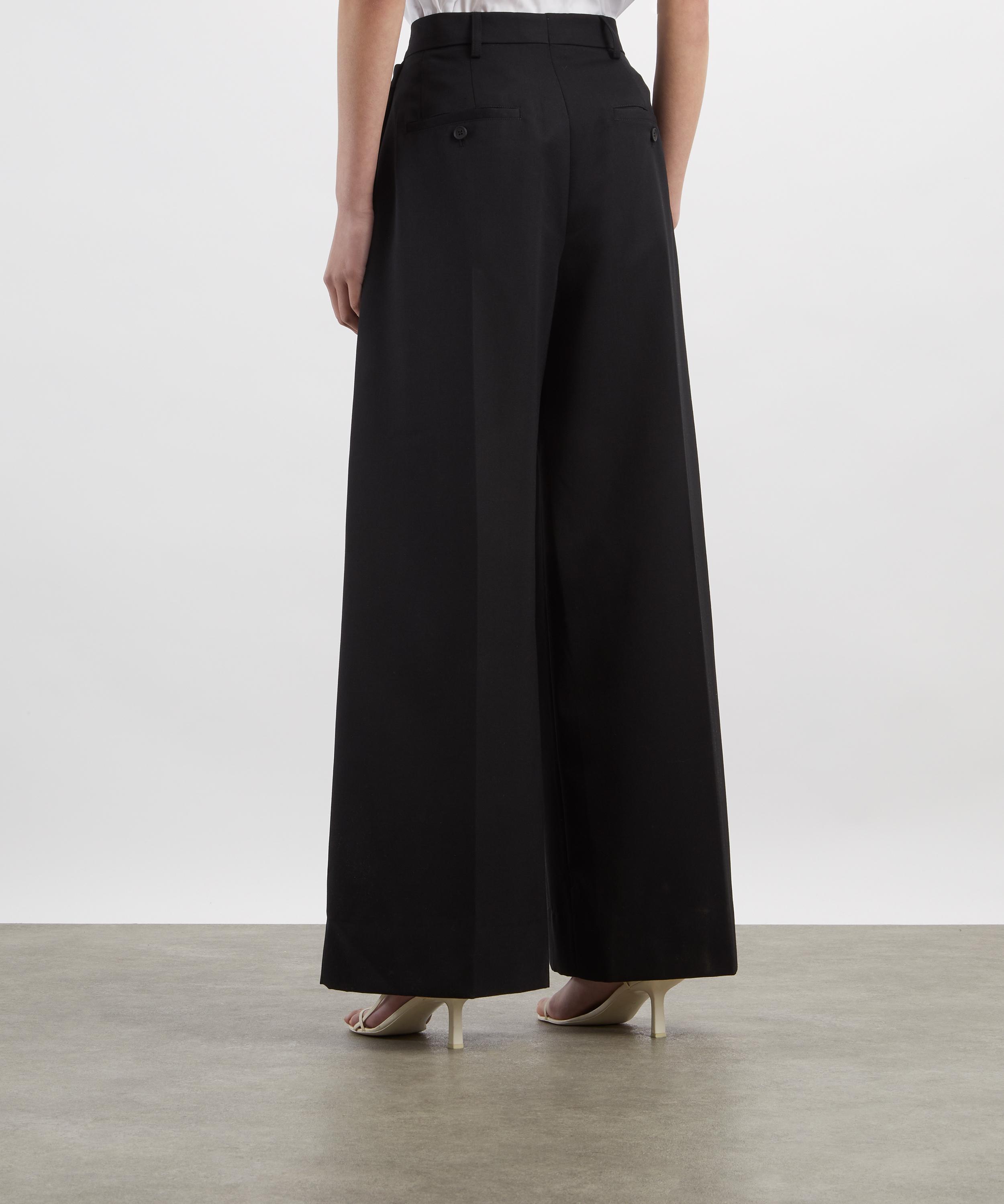Simone Rocha - Gathered Flower Sash Trousers image number 3