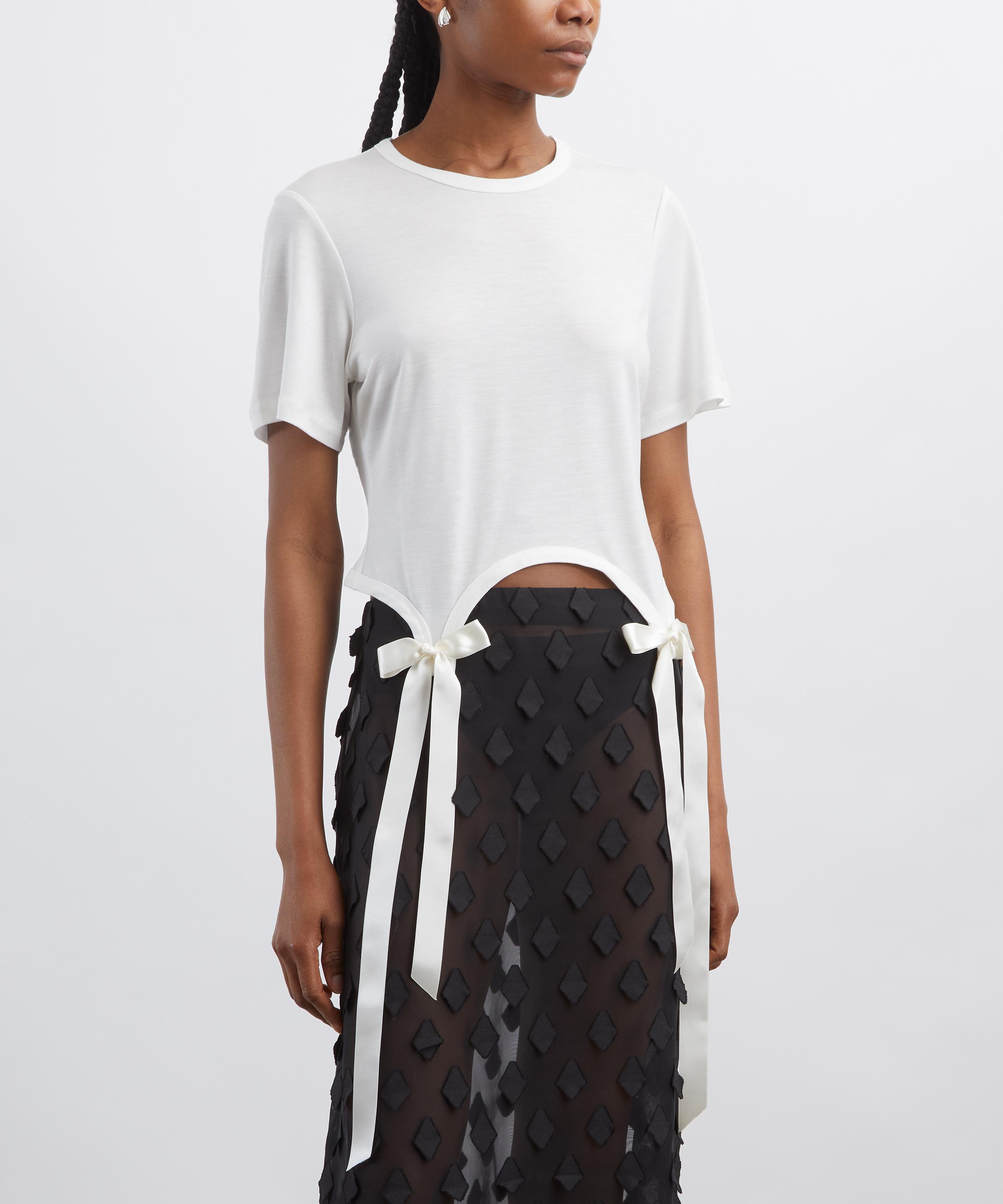 Simone Rocha - Bow Tail Easy T-Shirt image number 2