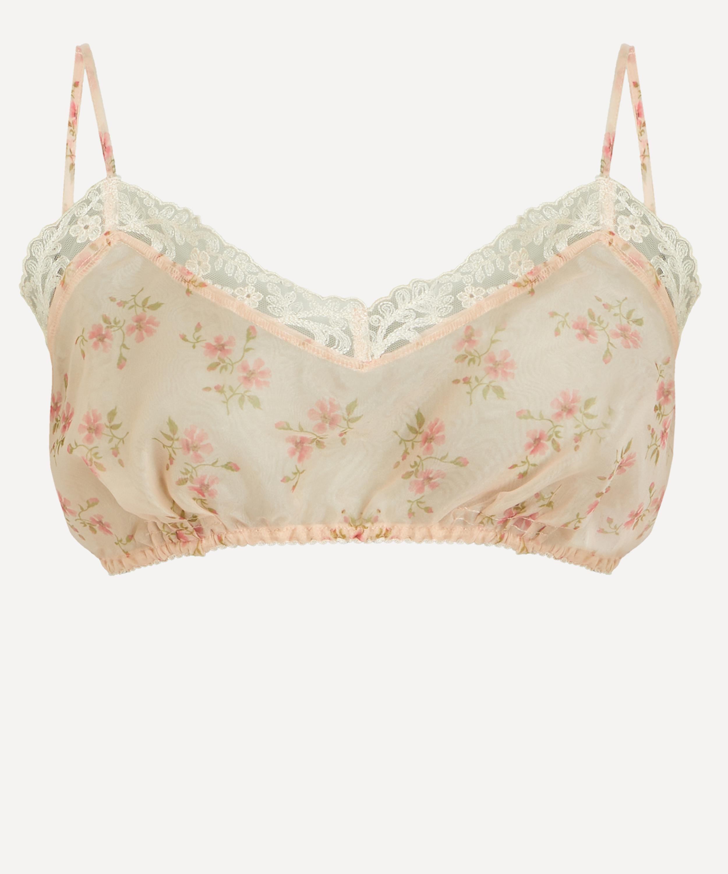 Simone Rocha - Sheer Lace Trim Bralette