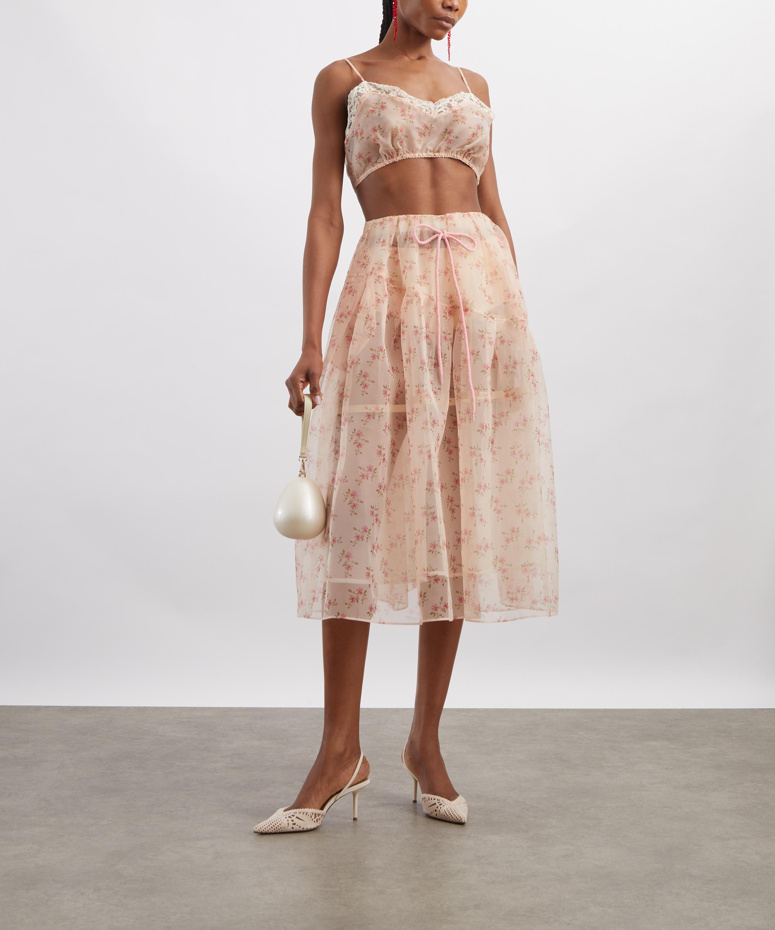 Simone Rocha - Sheer Lace Trim Bralette image number 1