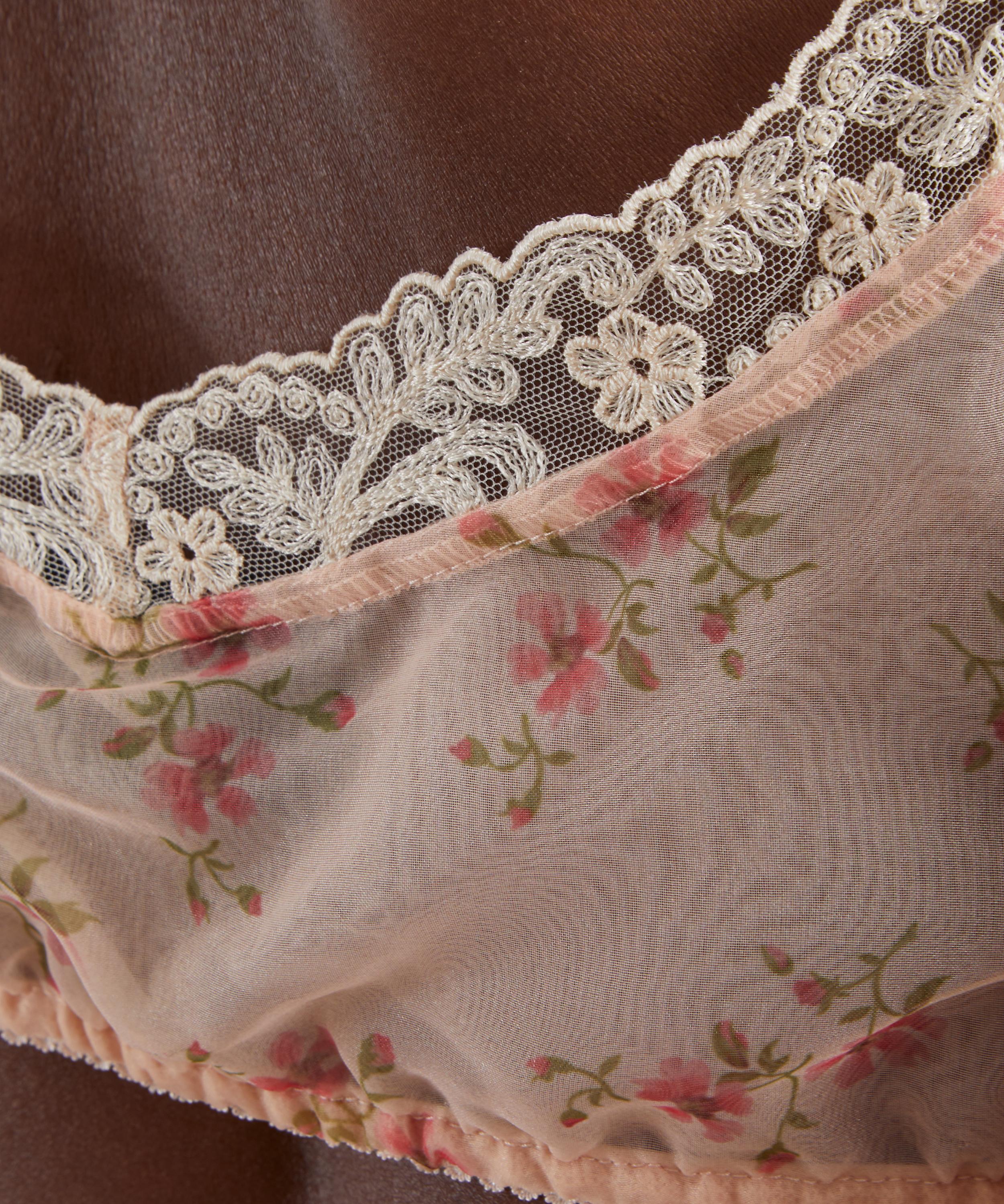 Simone Rocha - Sheer Lace Trim Bralette image number 4