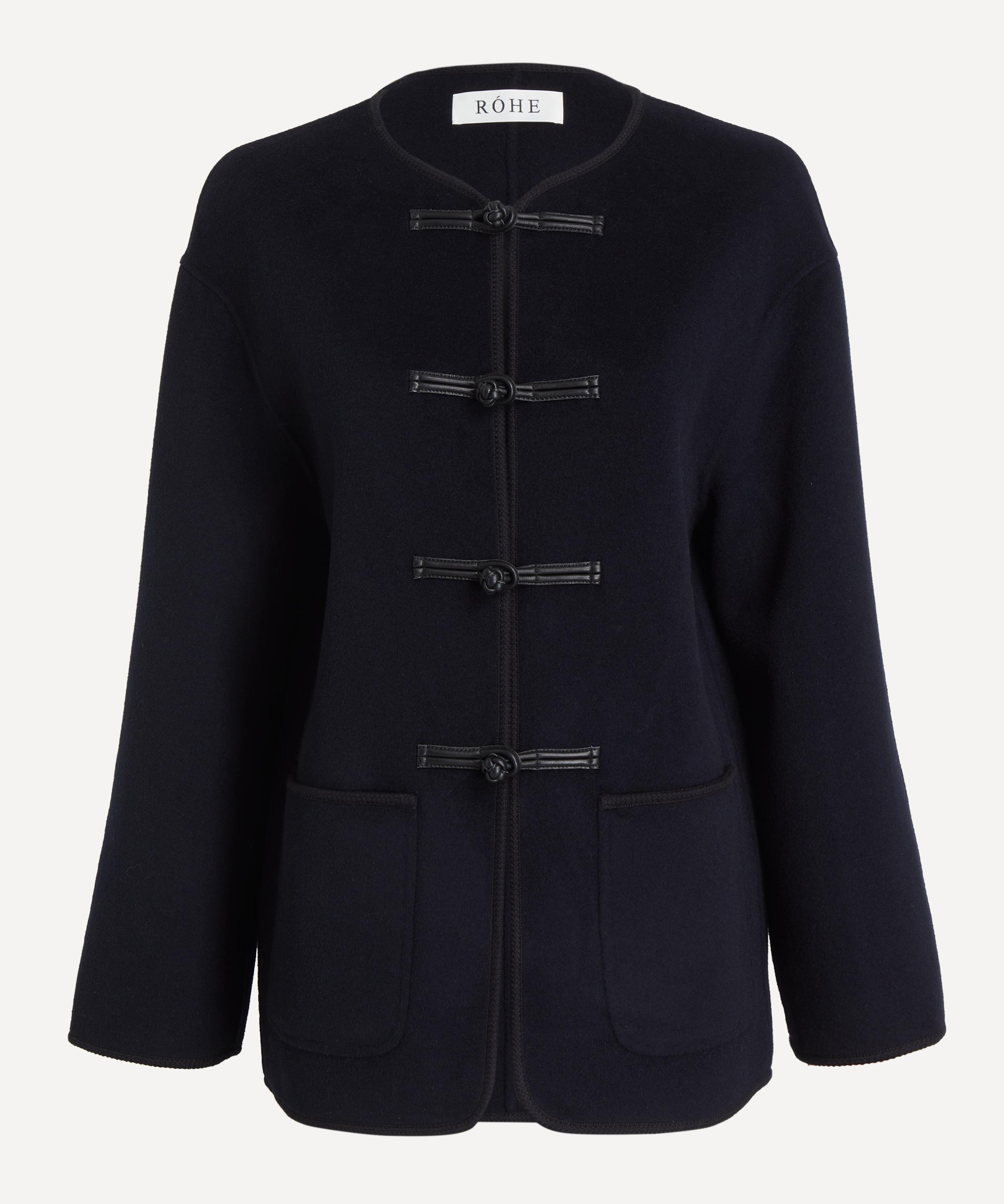 R&oacute;he - Mandarin Double-Faced Wool Jacket
