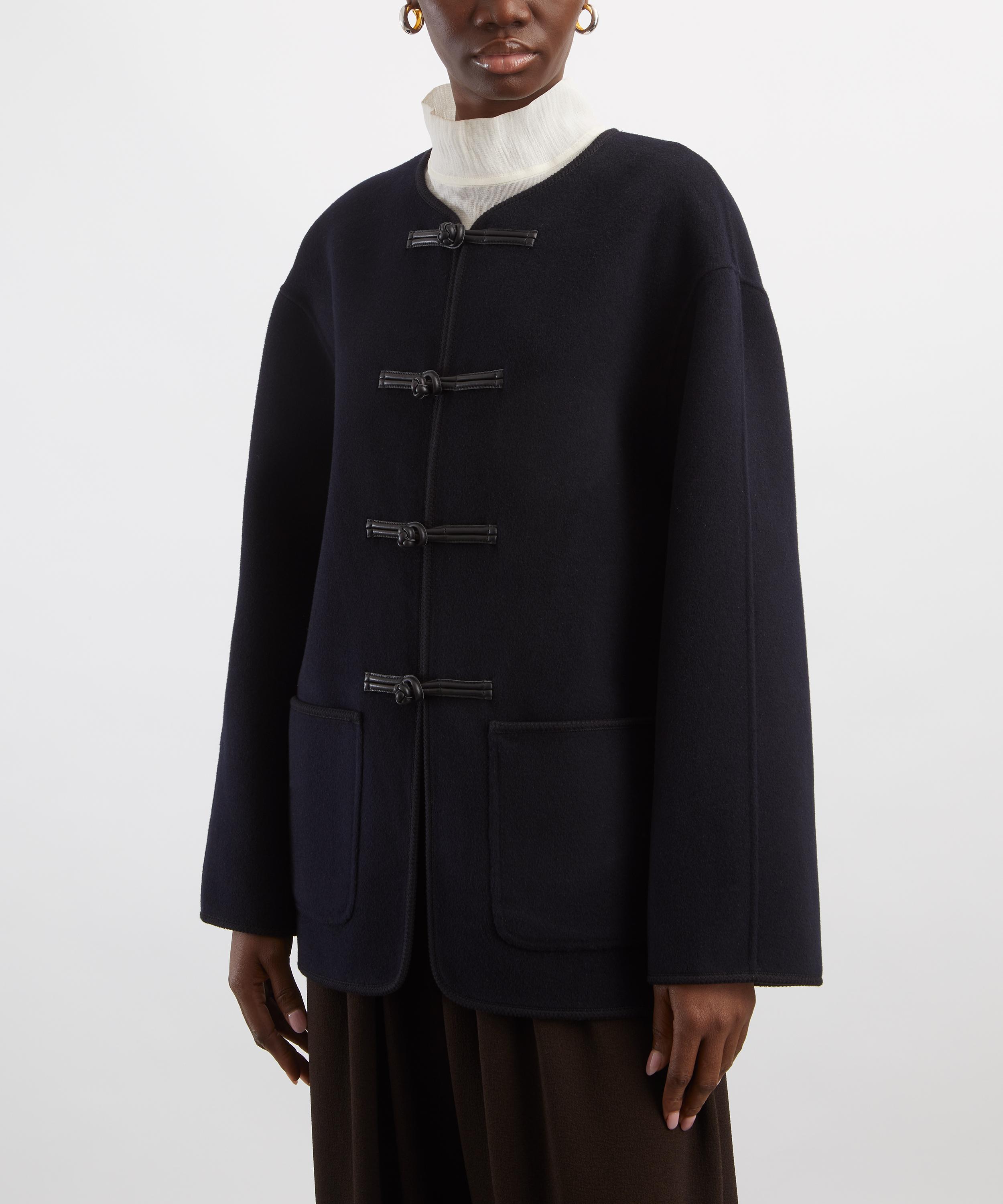 R&oacute;he - Mandarin Double-Faced Wool Jacket image number 2