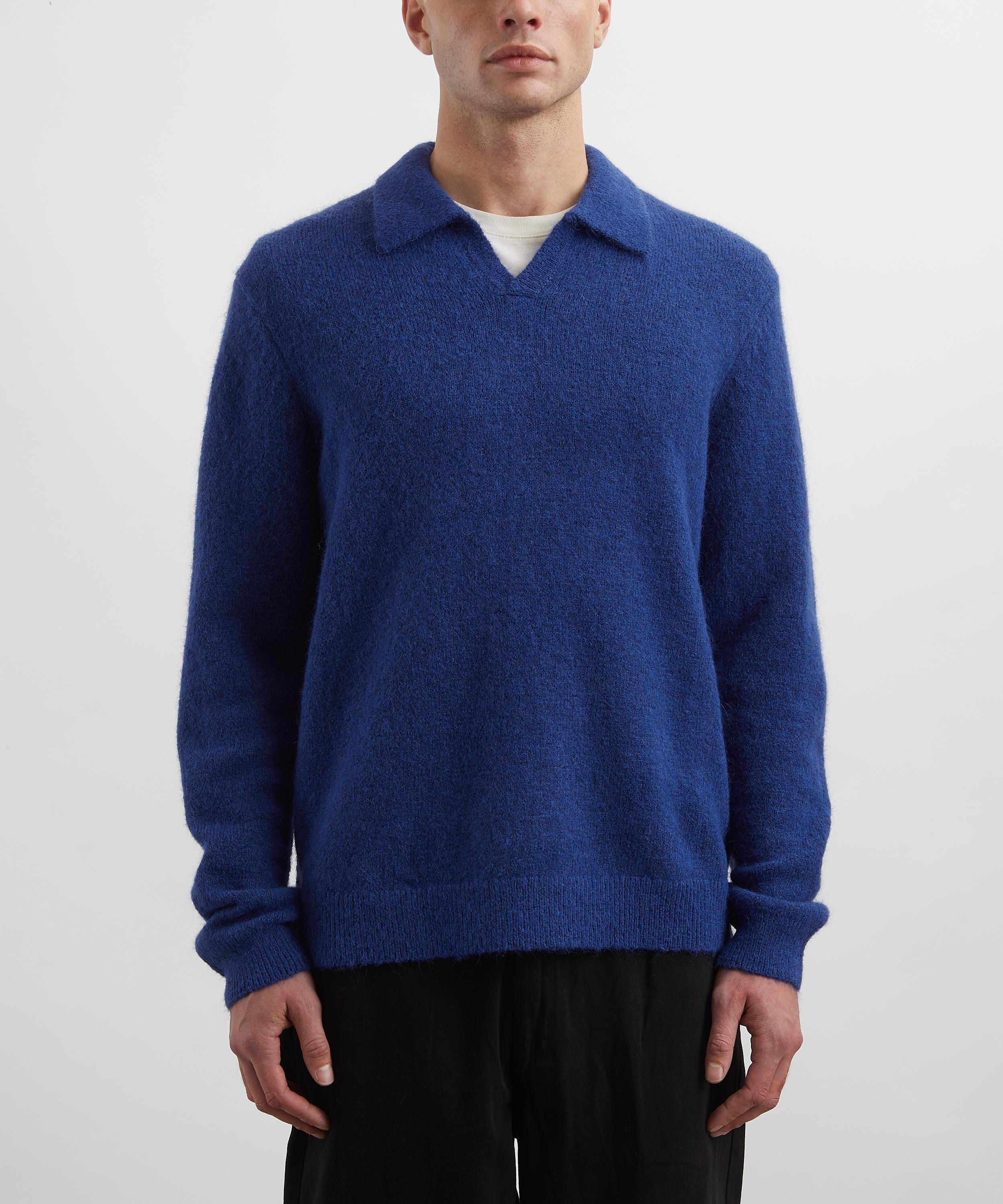 Wax London - Carter Wool Knit Polo Jumper image number 2