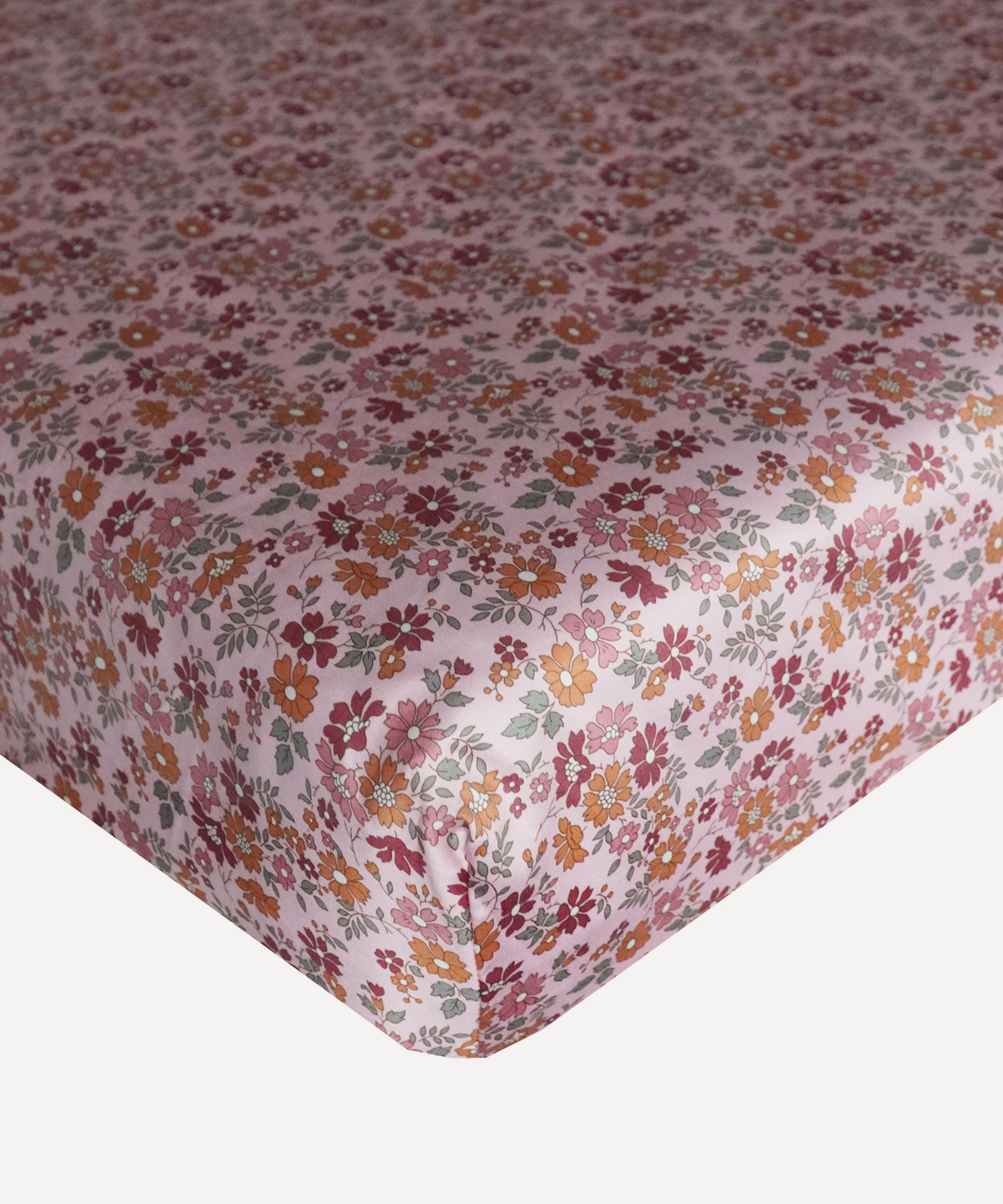 Coco & Wolf - Capel Floret Ardington Cotton Sateen Super King Fitted Sheet