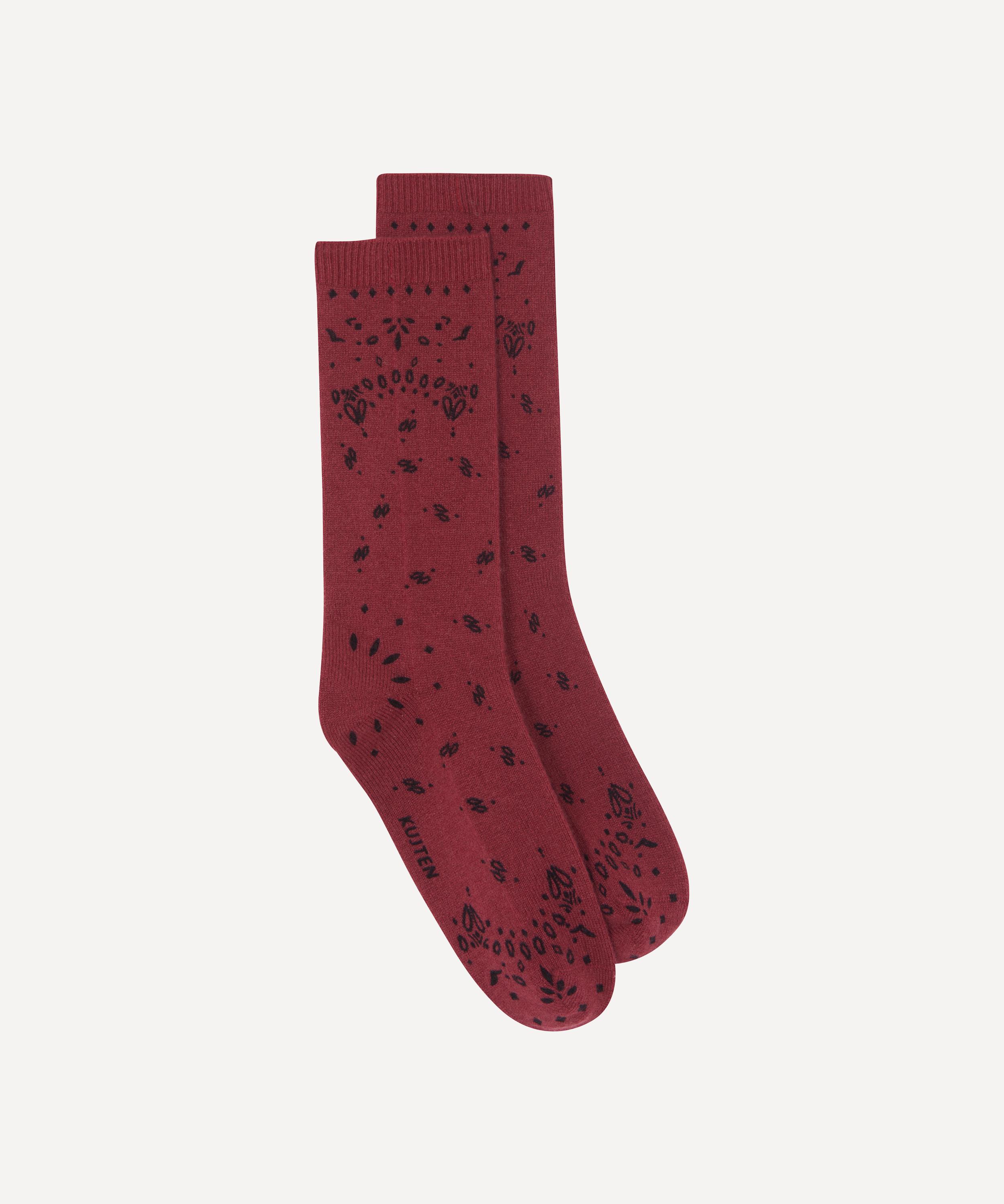 Kujten - Sig Bandana Cashmere Socks