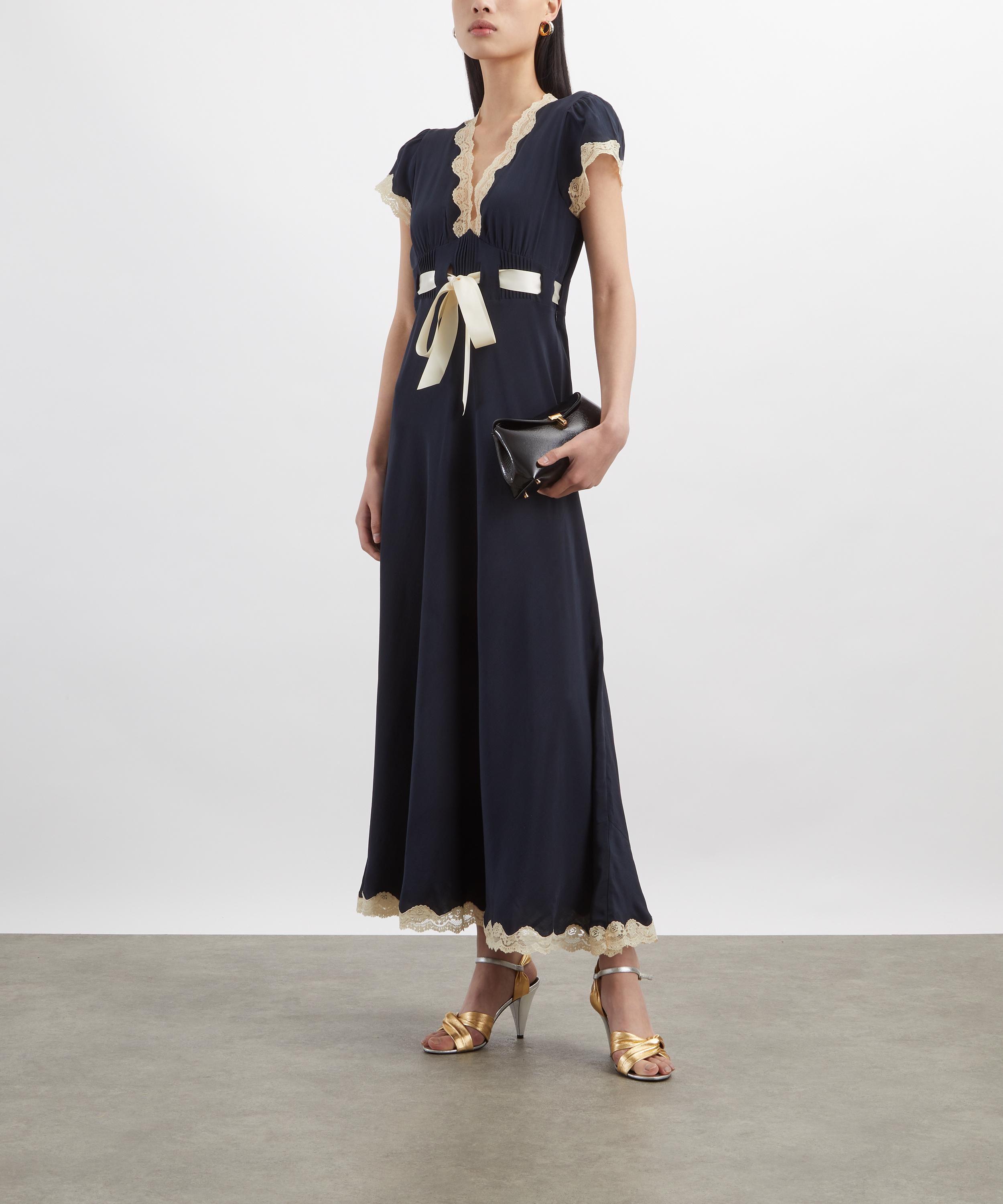 RIXO - Marlice Silk Midi Dress image number 1