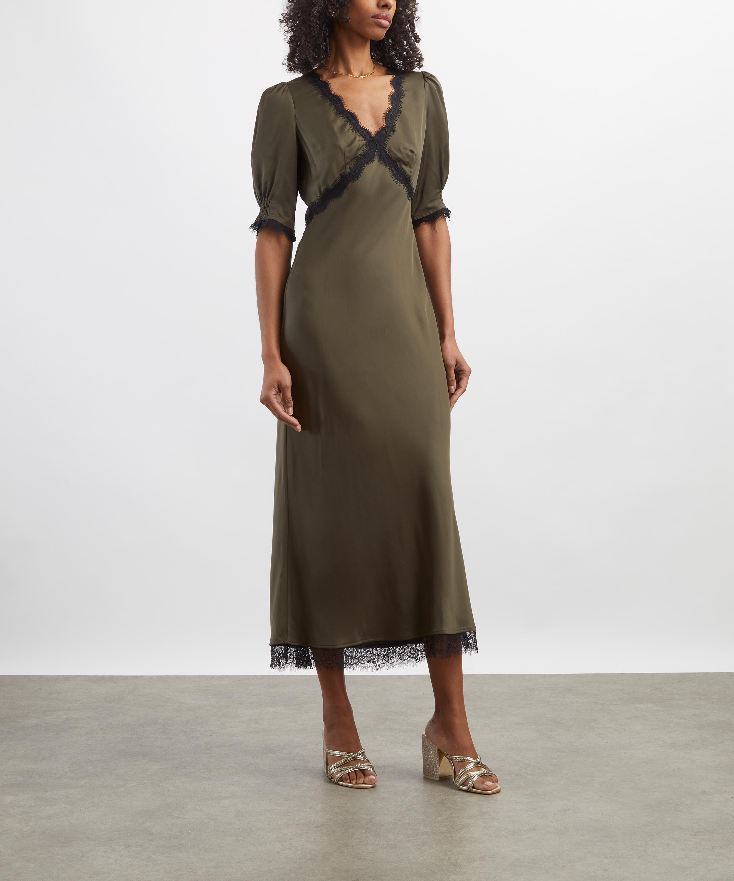 RIXO - Annina Satin Midi image number 2