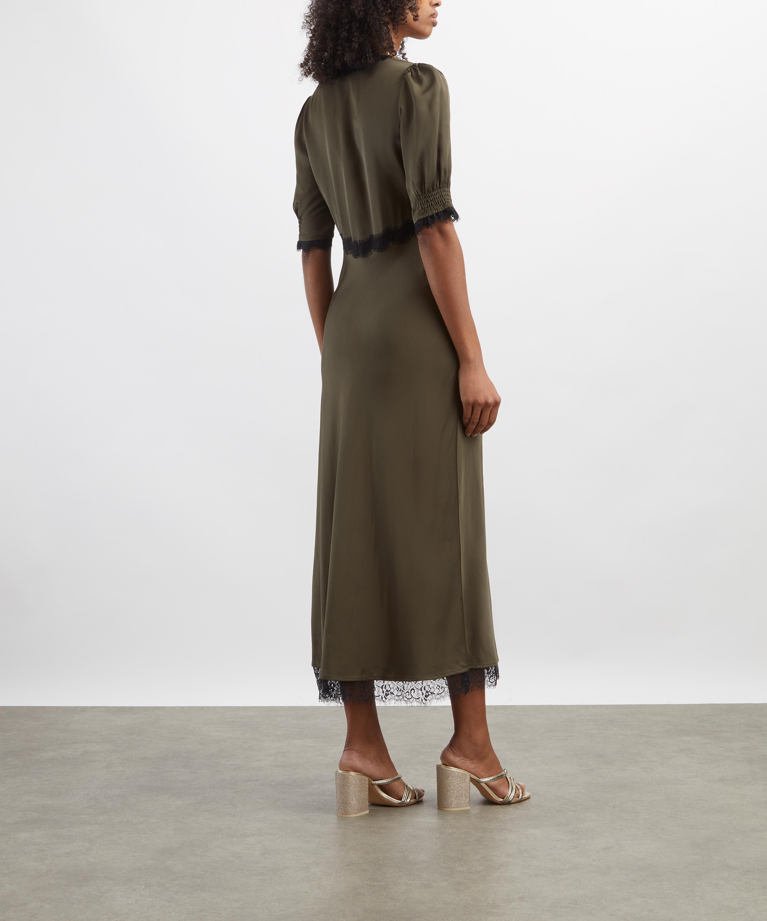 RIXO - Annina Satin Midi image number 3