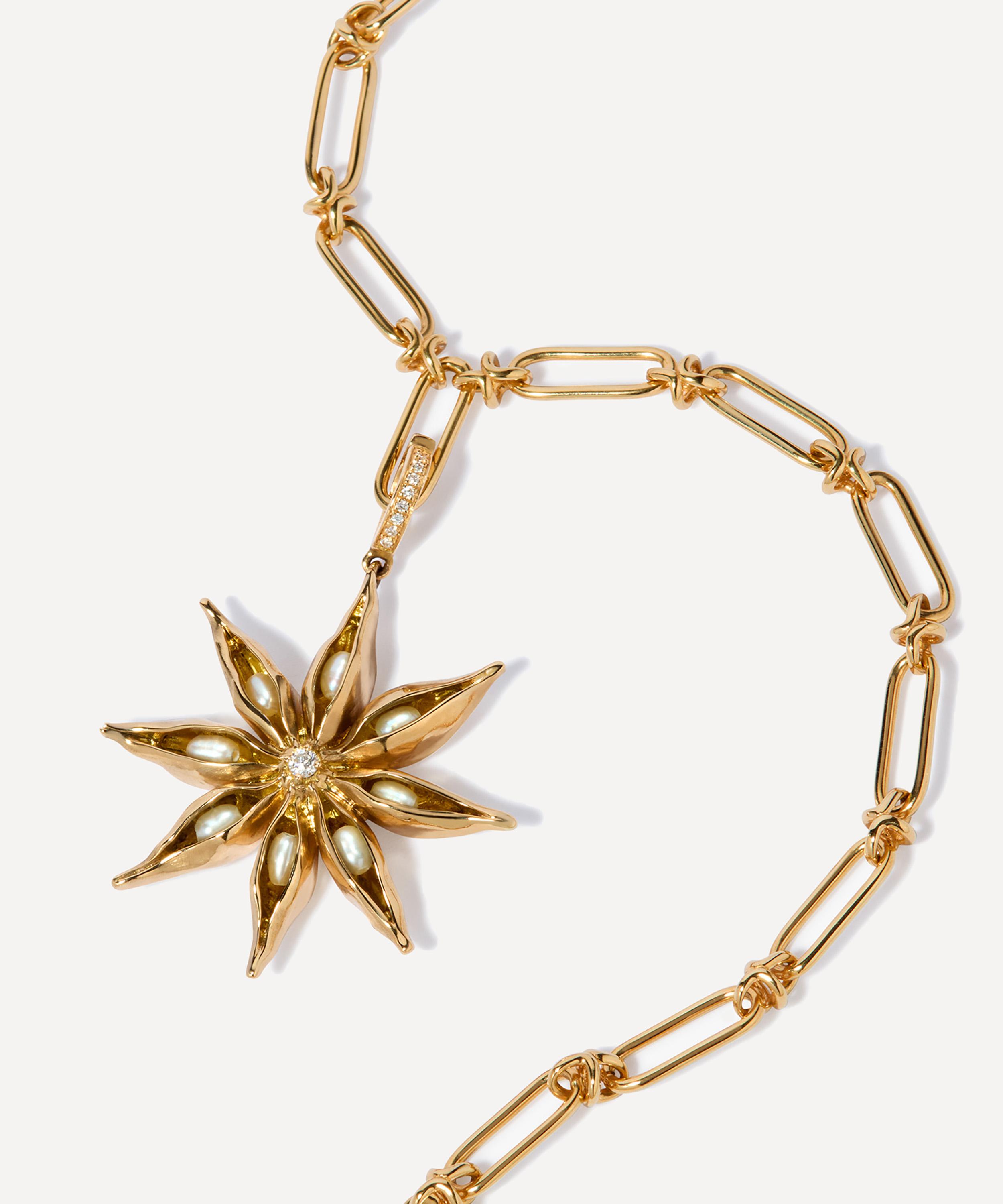 Annoushka - 18ct Gold Mythology Star Anise Charm image number 3