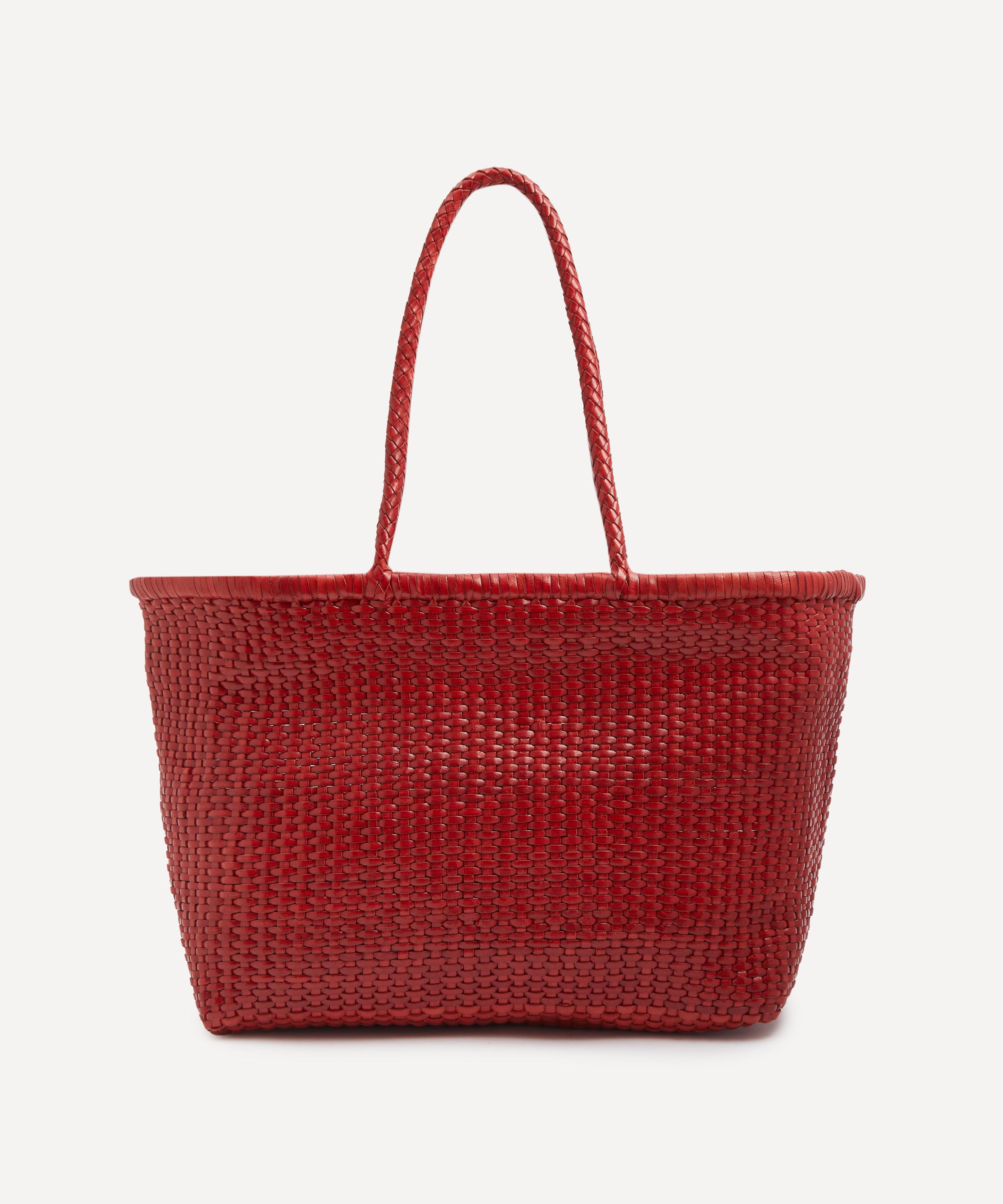 Dragon Diffusion - B Weave Big Woven Leather Tote Bag