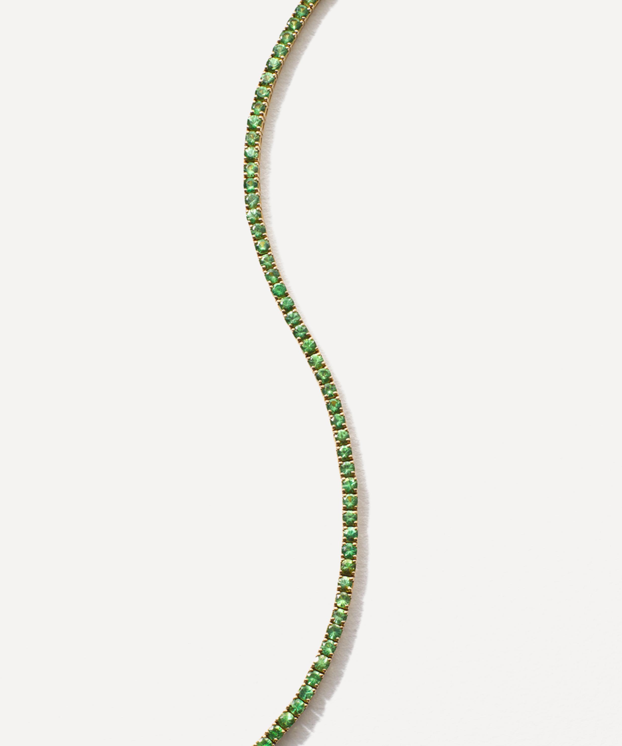 Roxanne First - 14ct Gold Tsavorite Tennis Bracelet image number 2
