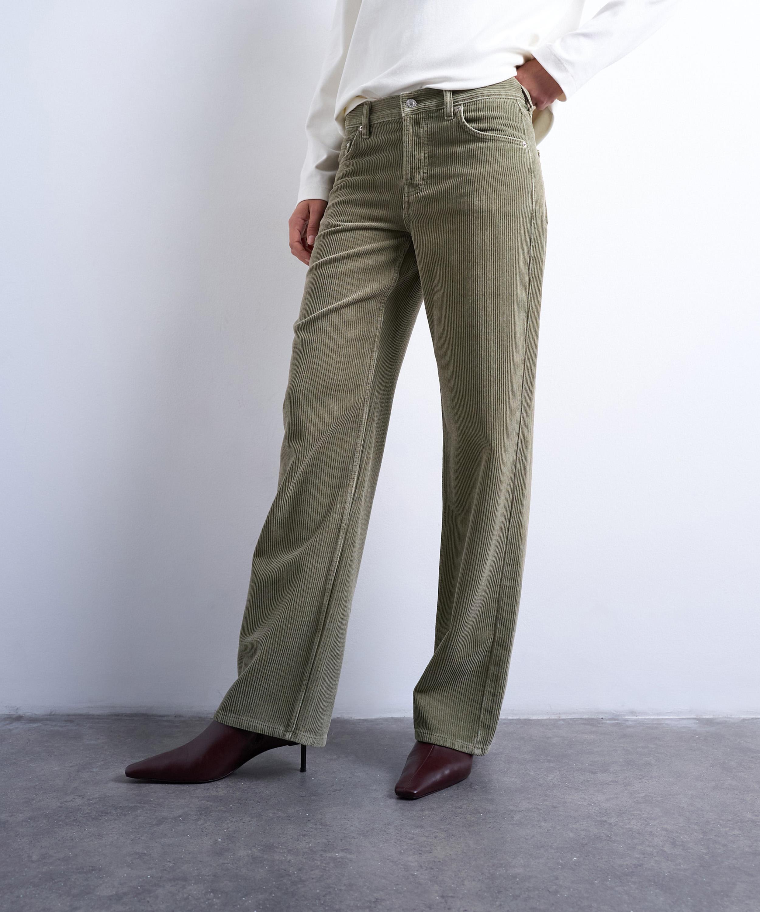 TOPSHOP - Sage Ember Low Rise Cord Jeans