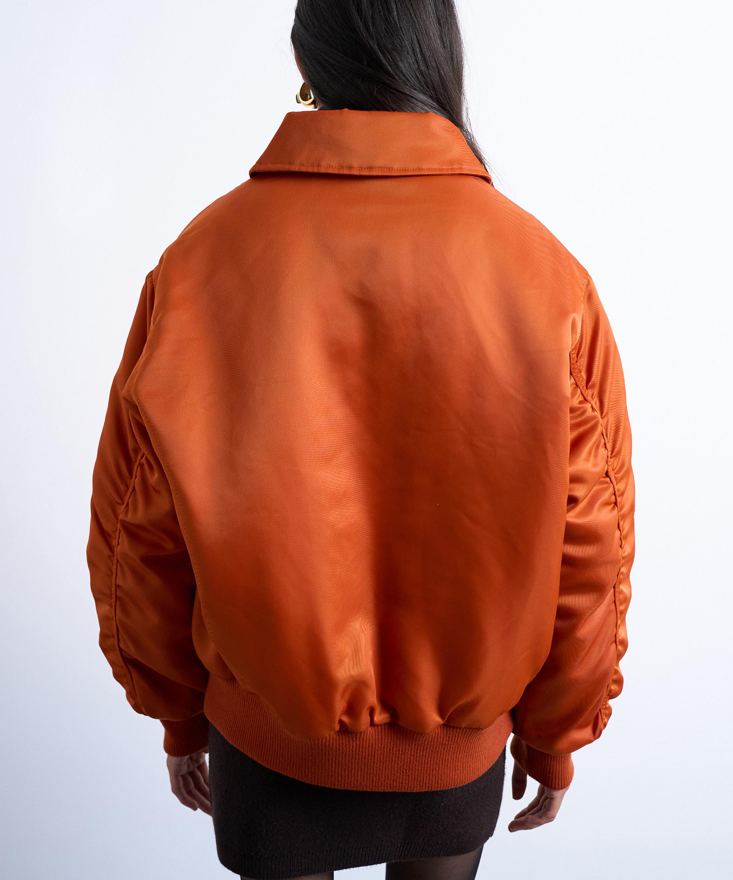TOPSHOP - Nylon Bomber Jacket image number 3
