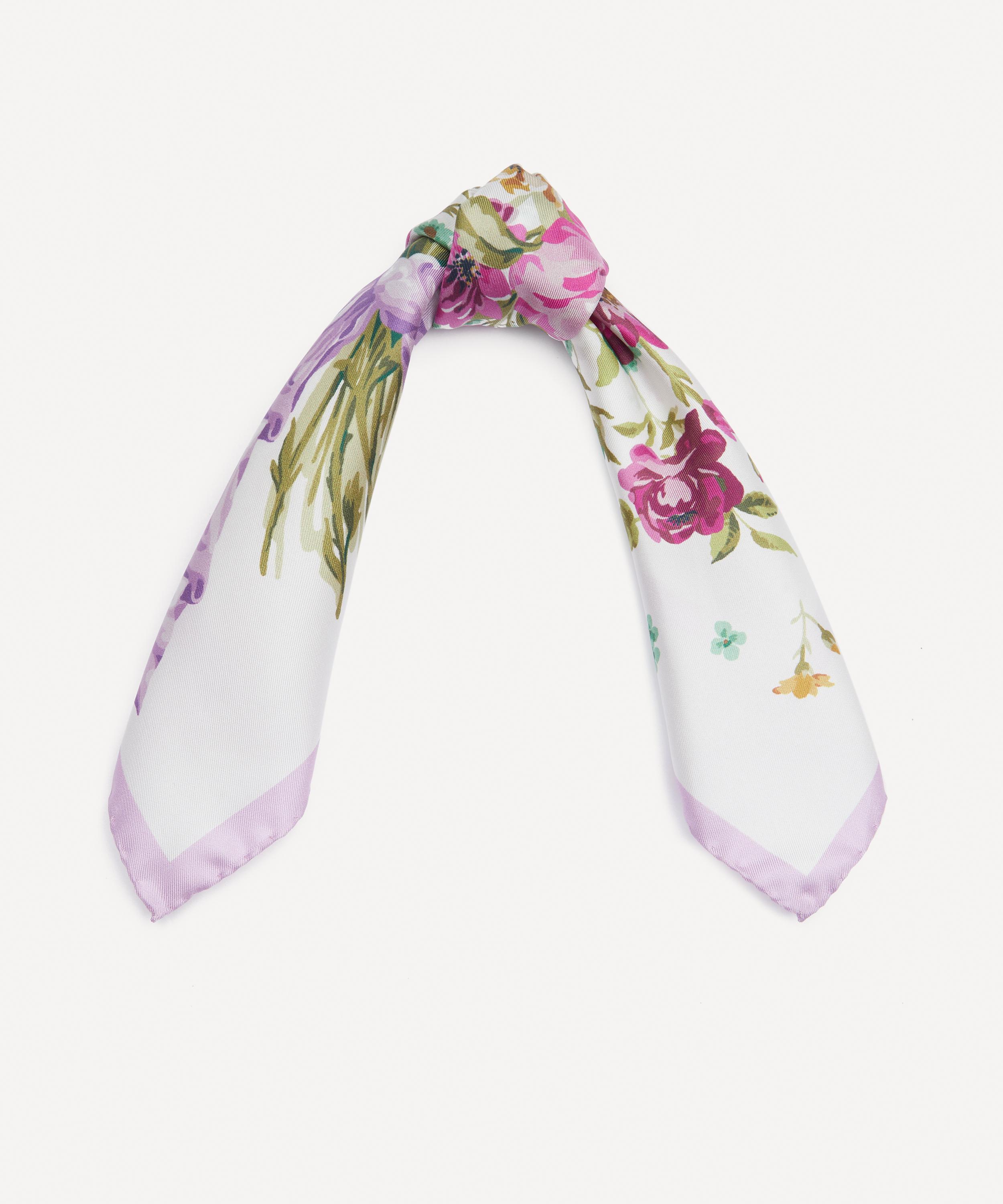 Liberty - Bow Bouquet Silk Scarf 45 image number 1