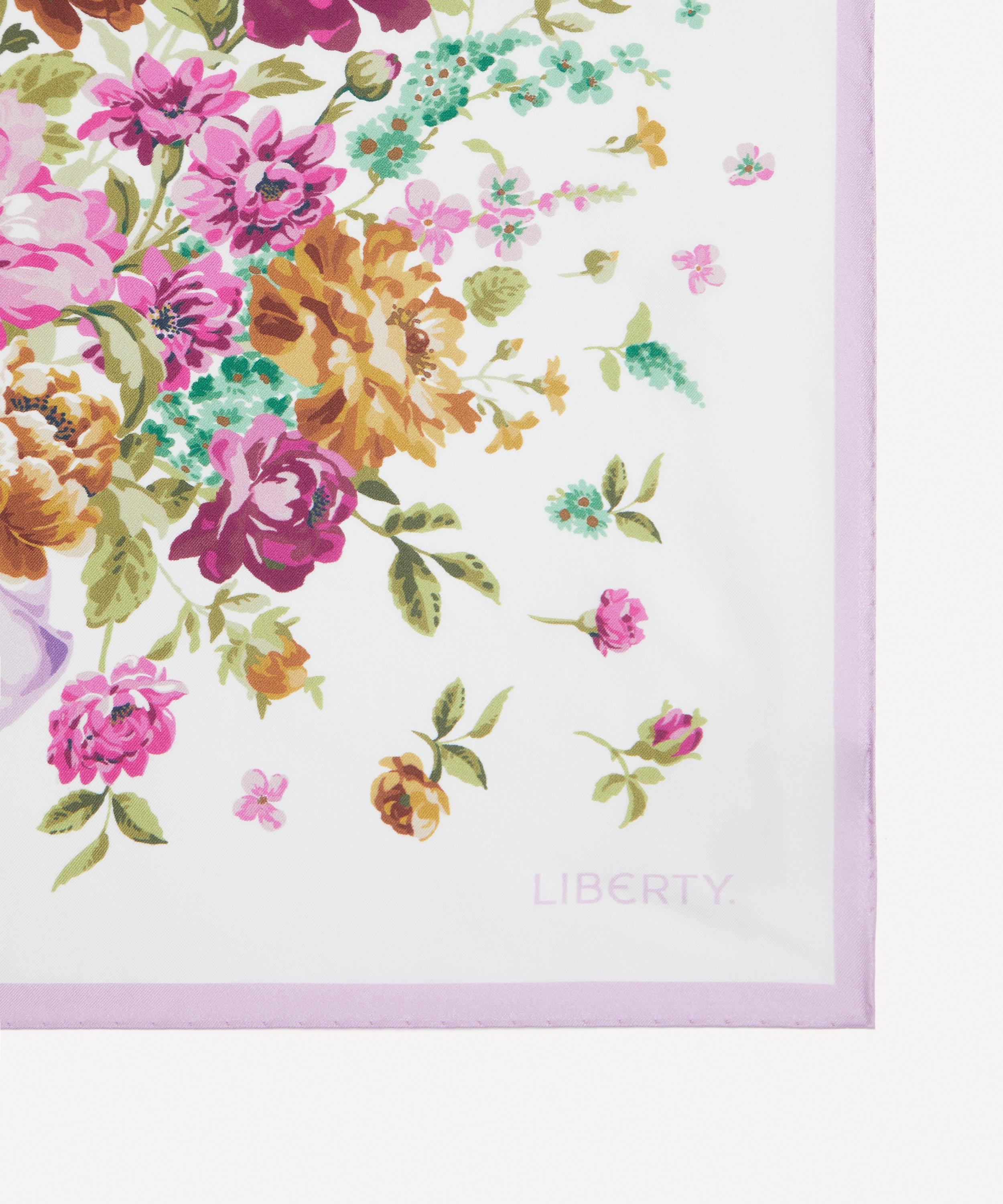 Liberty - Bow Bouquet Silk Scarf 45 image number 2