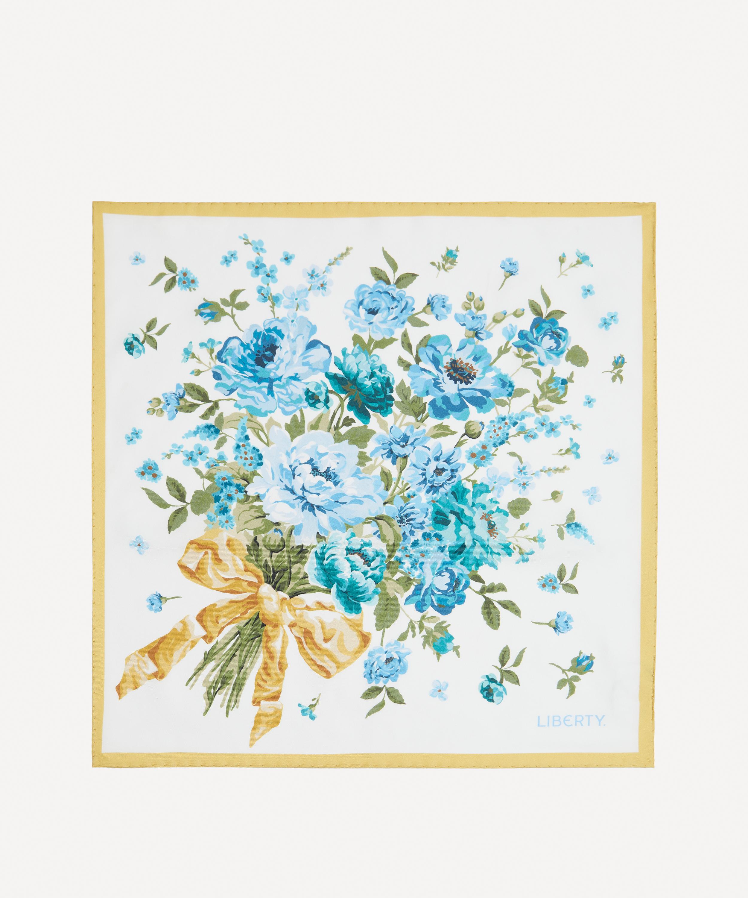 Liberty - Bow Bouquet Silk Scarf 45