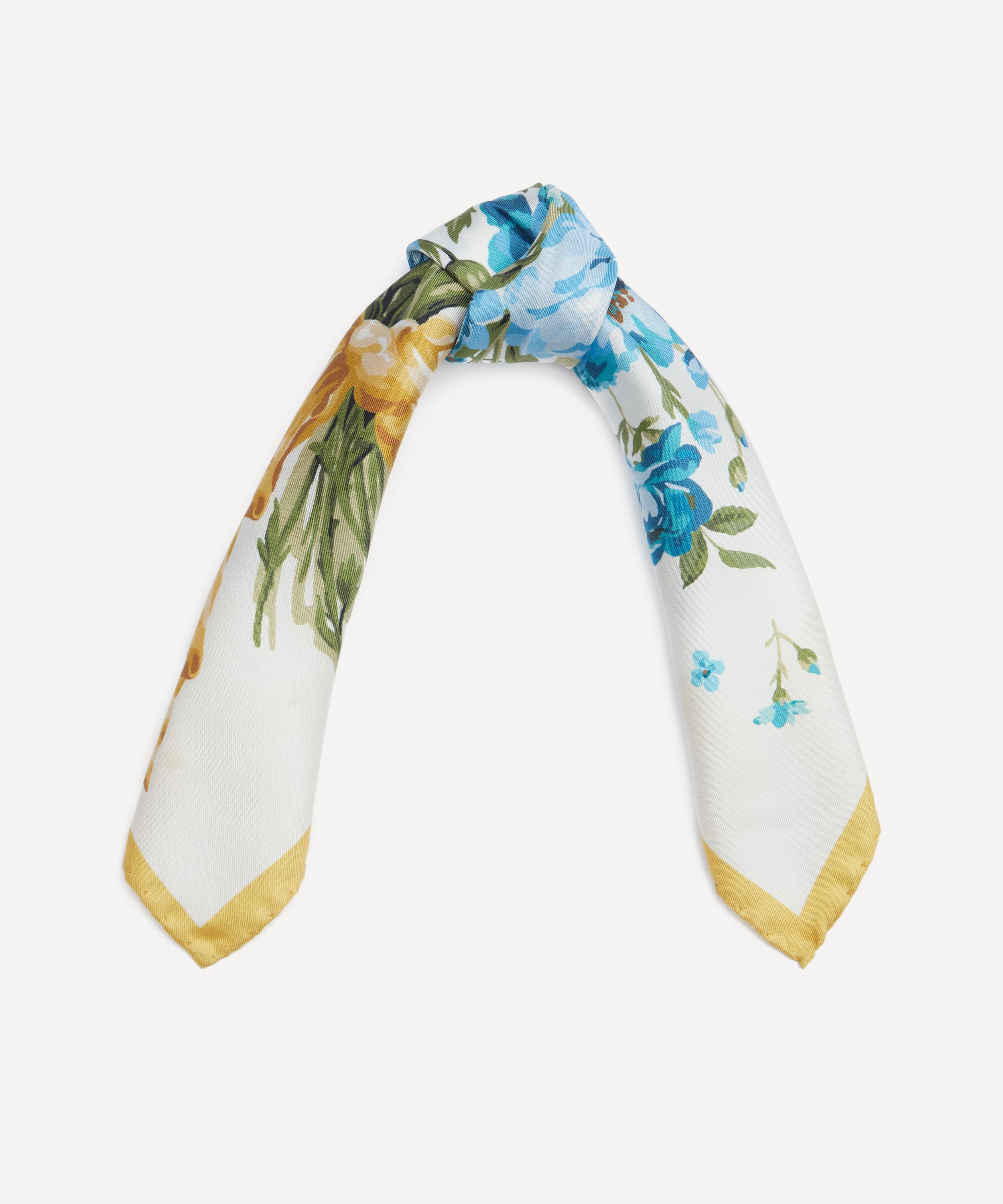 Liberty - Bow Bouquet Silk Scarf 45 image number 1