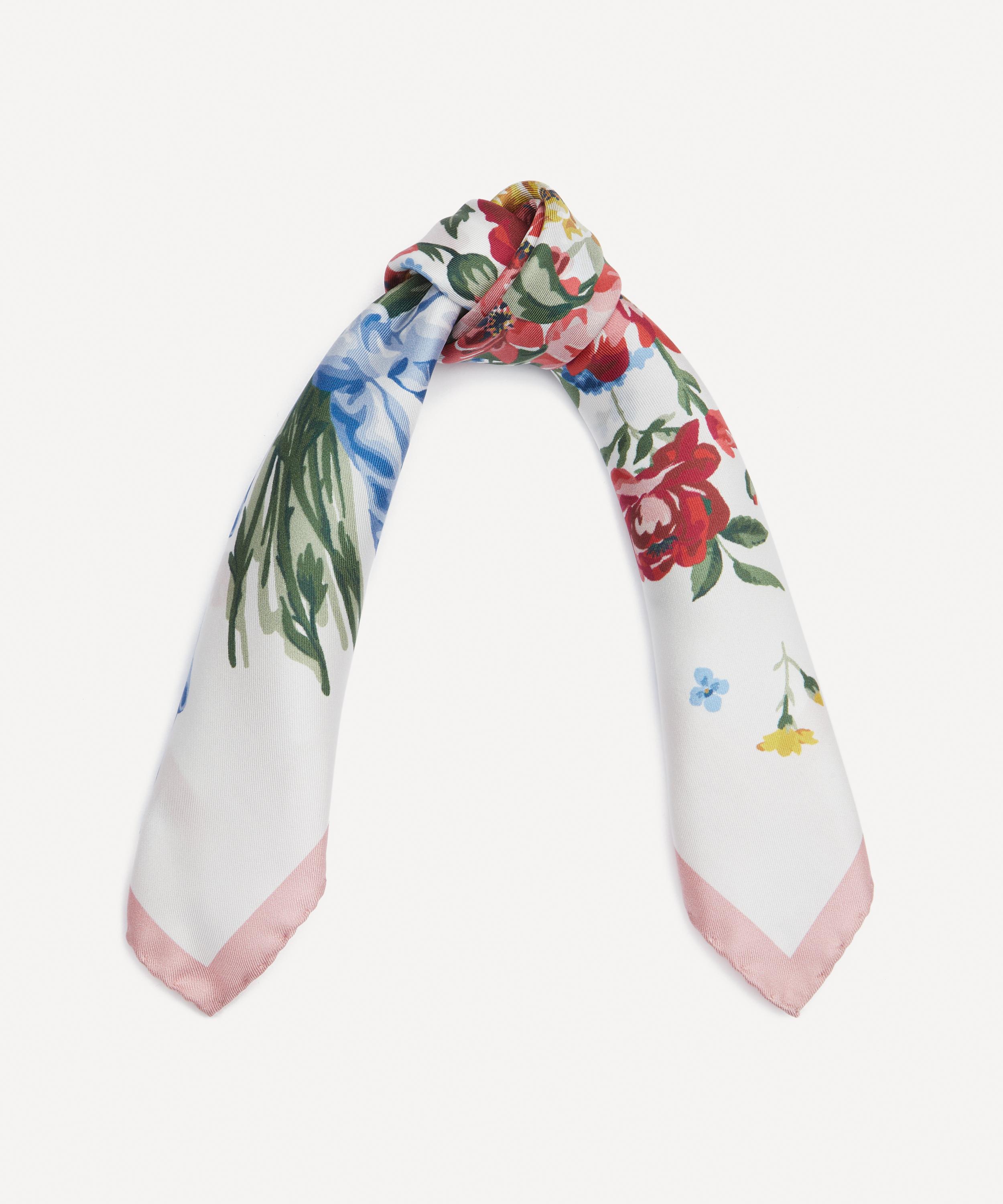 Liberty - Bow Bouquet Silk Scarf 45 image number 1