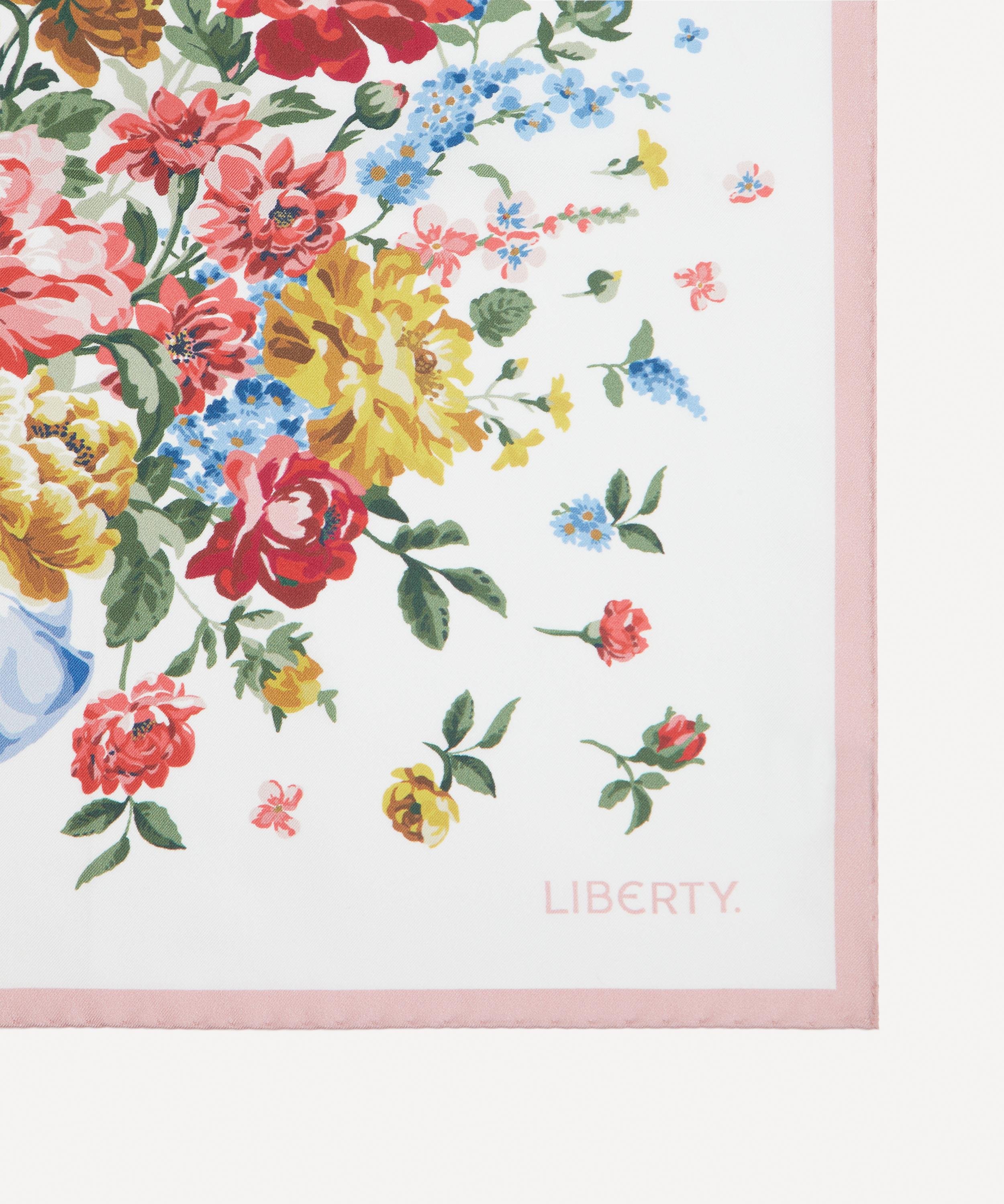 Liberty - Bow Bouquet Silk Scarf 45 image number 2