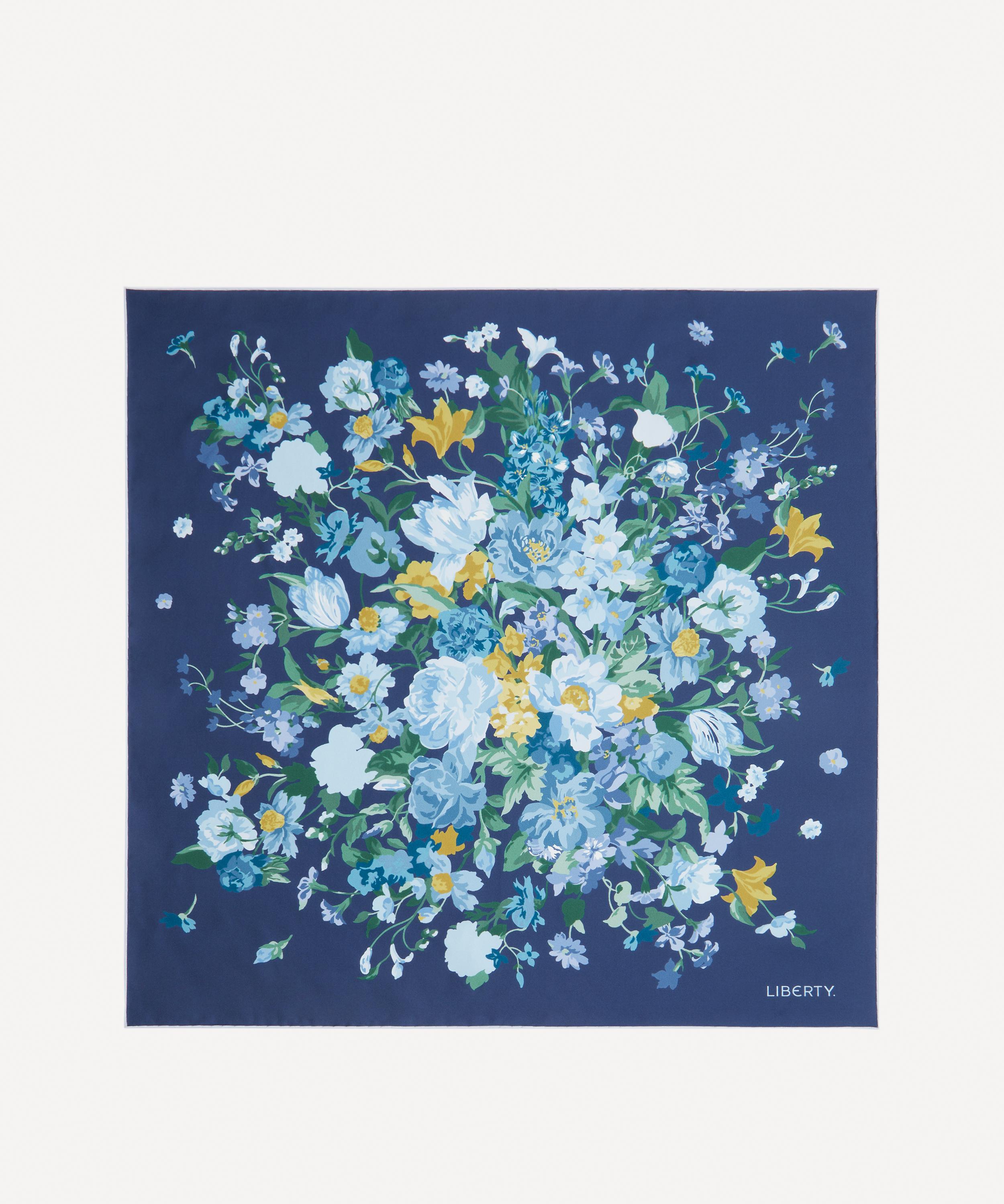 Liberty - Bouquet Carnival Silk Scarf 70
