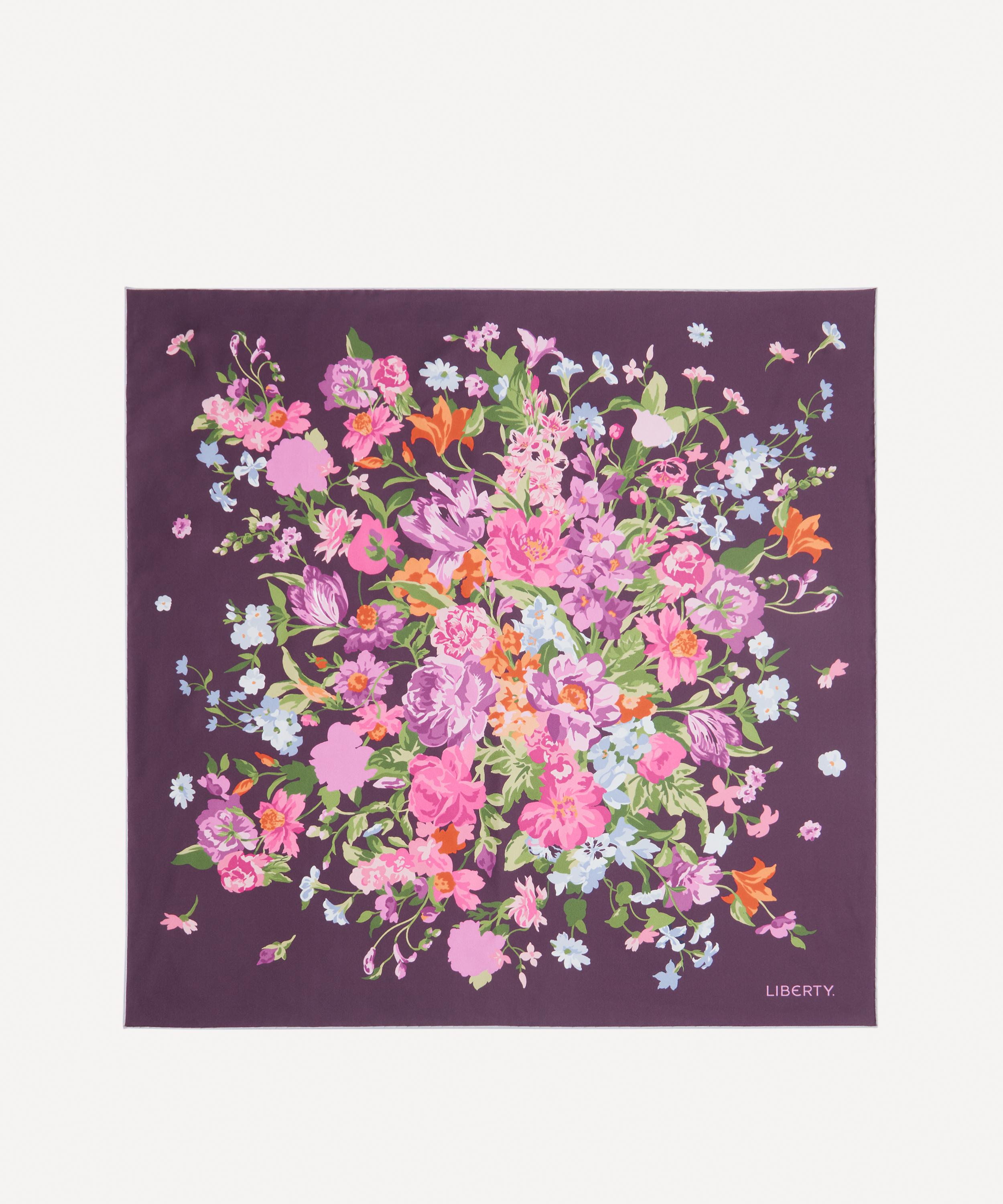 Liberty - Bouquet Carnival Silk Scarf 70