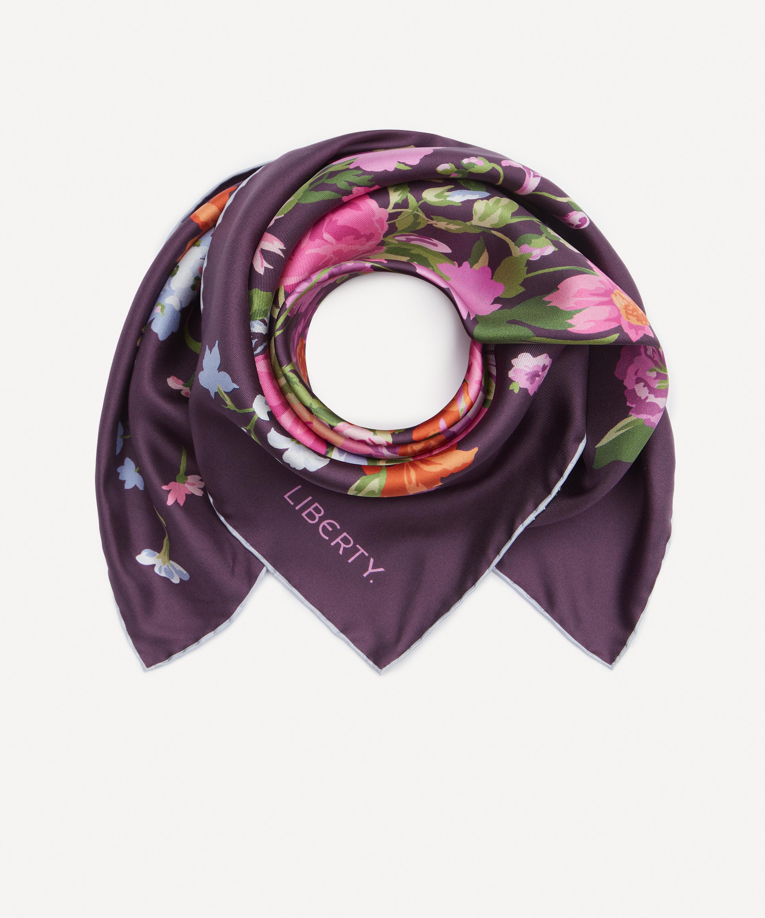 Liberty - Bouquet Carnival Silk Scarf 70 image number 1