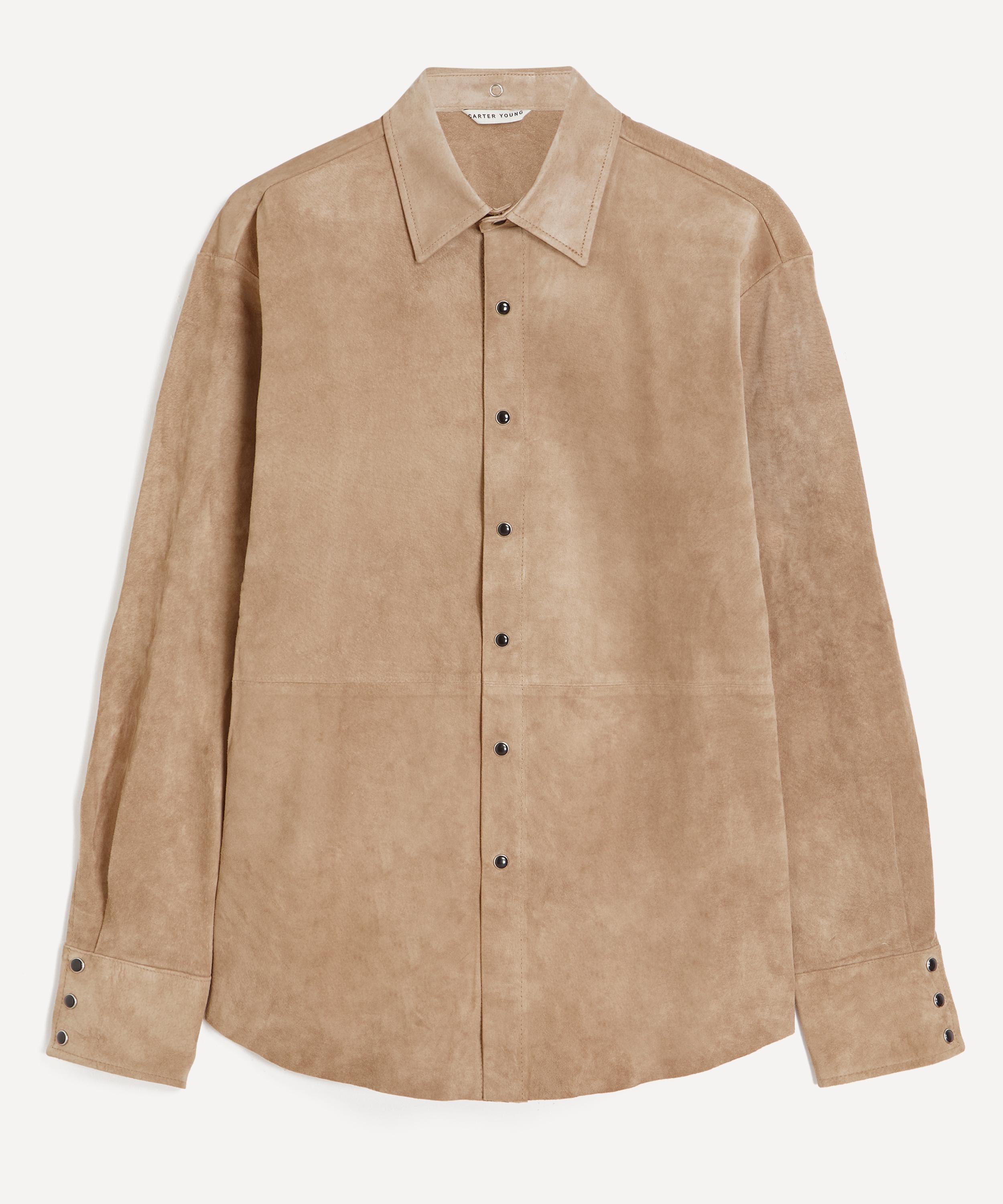 Carter Young - Suede Western Shirt
