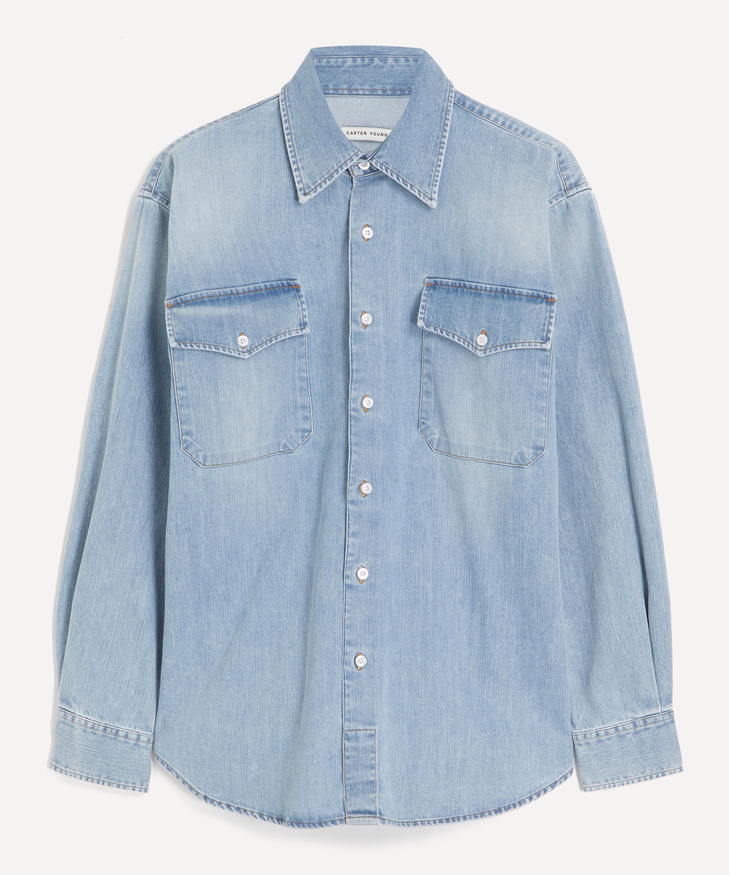 Carter Young - Washed Denim Utility Hugo Shirt