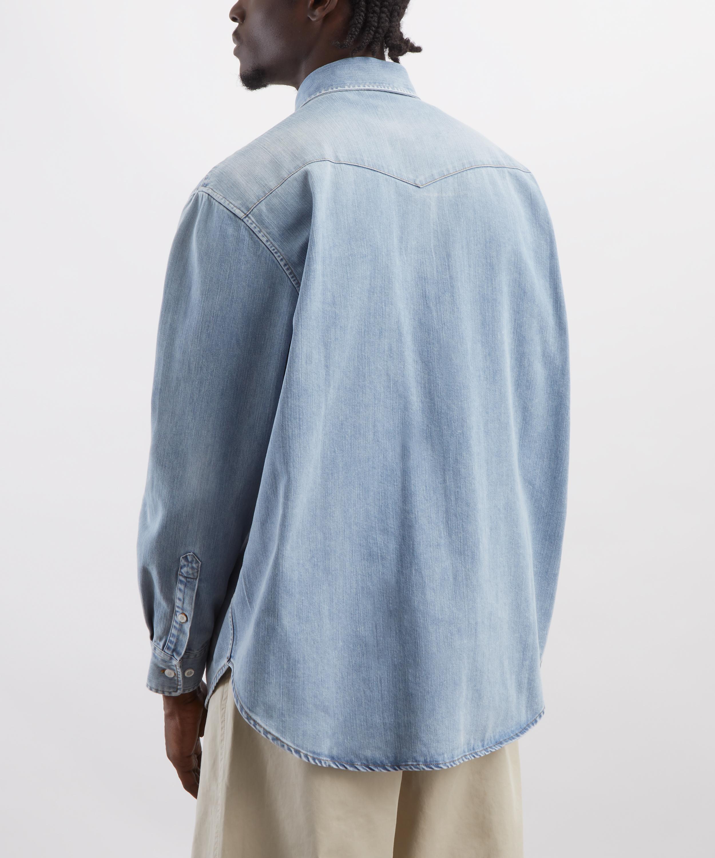 Carter Young - Washed Denim Utility Hugo Shirt image number 3