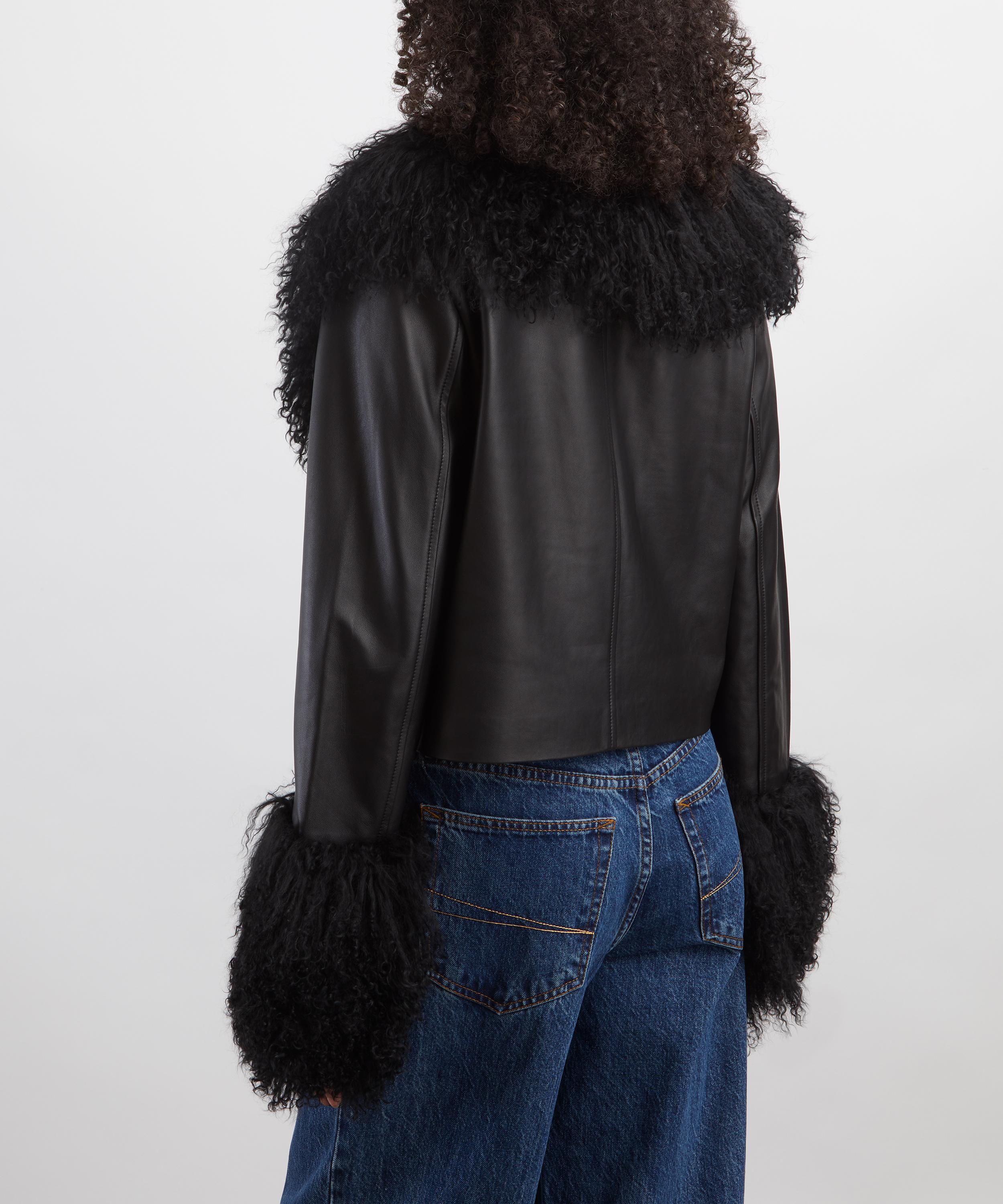 STAND STUDIO - Mim Leather Jacket image number 3