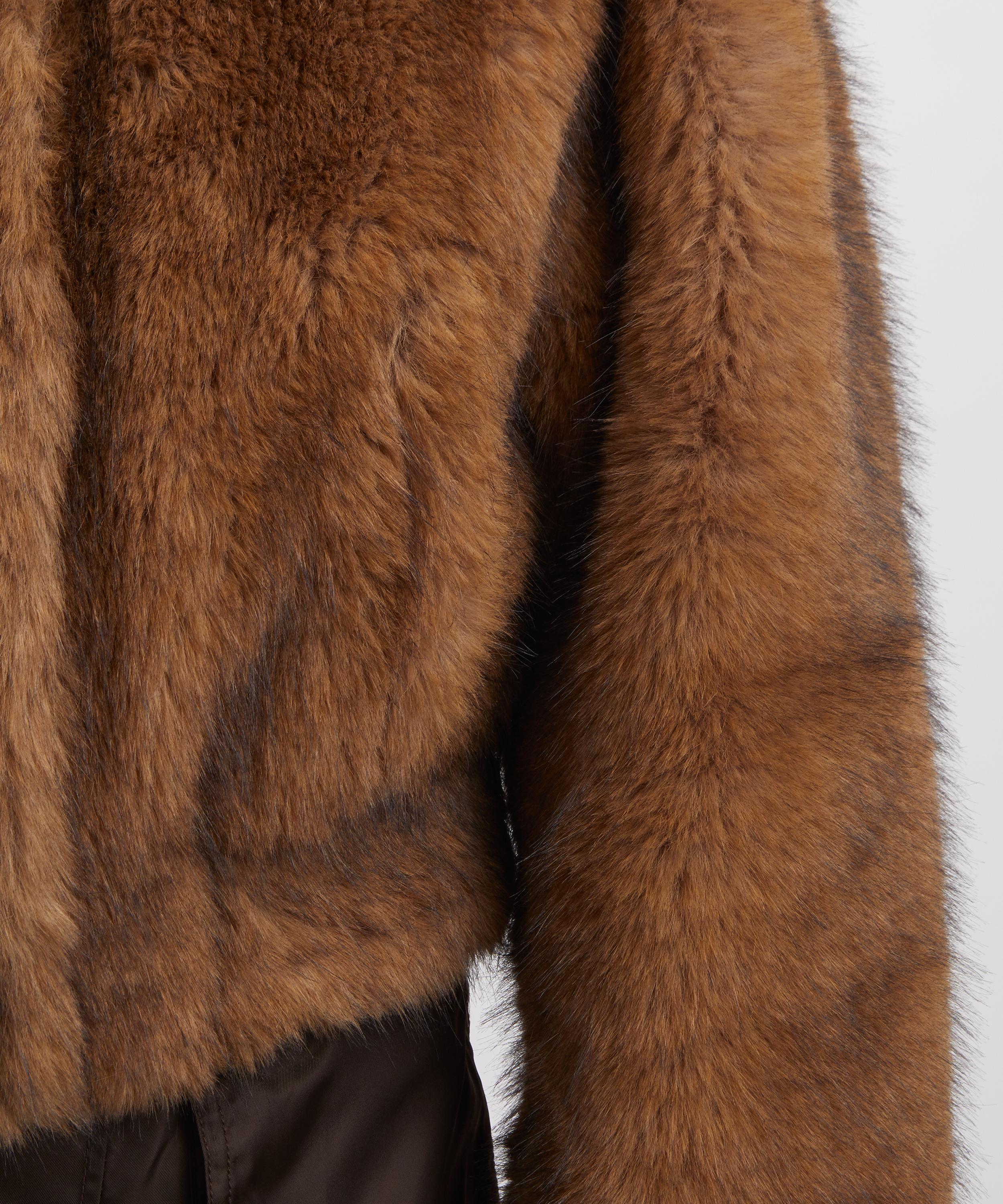 STAND STUDIO - Lena Short Faux-Fur Jacket image number 4