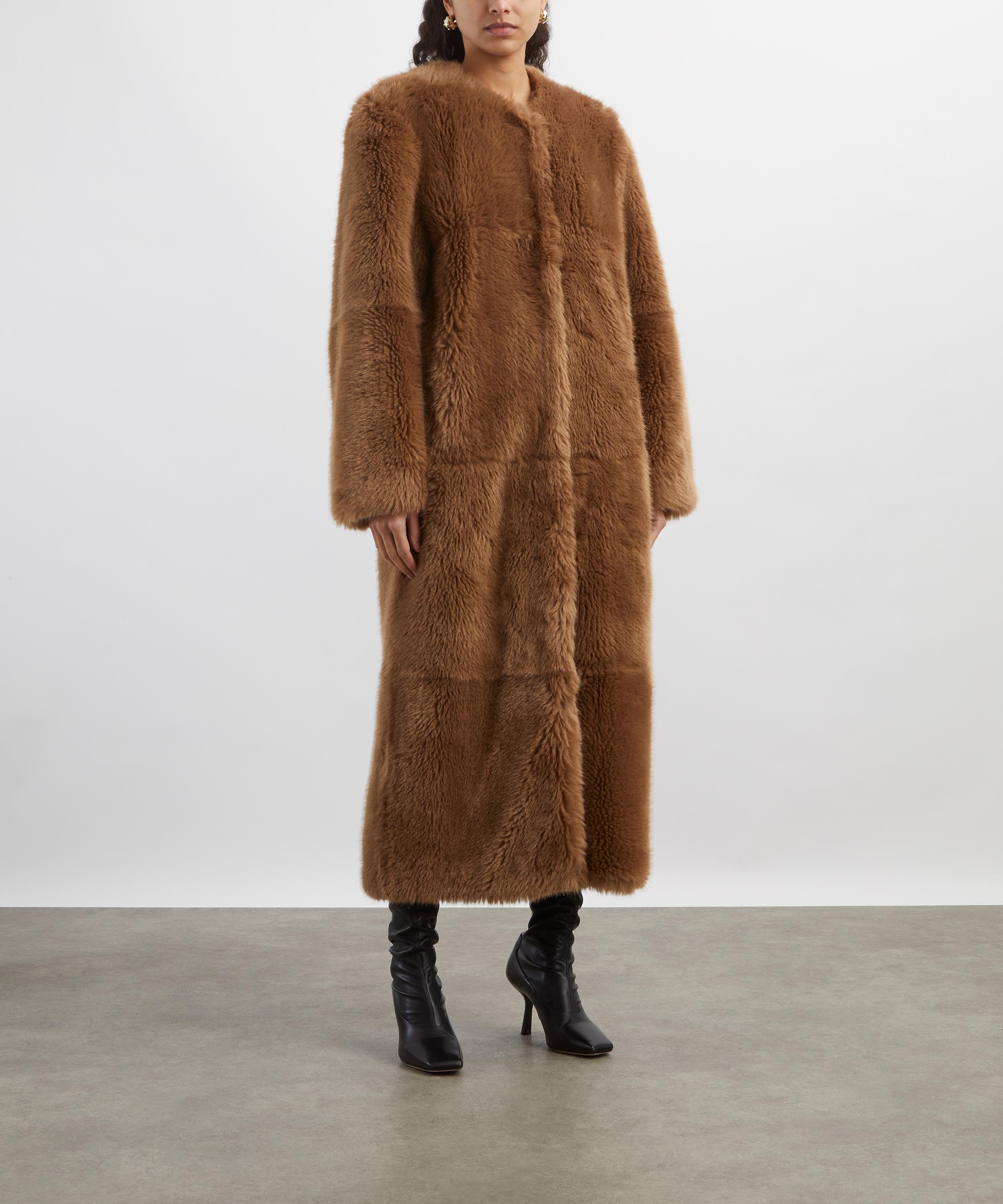 STAND STUDIO - Hilma Faux-Fur Coat image number 2