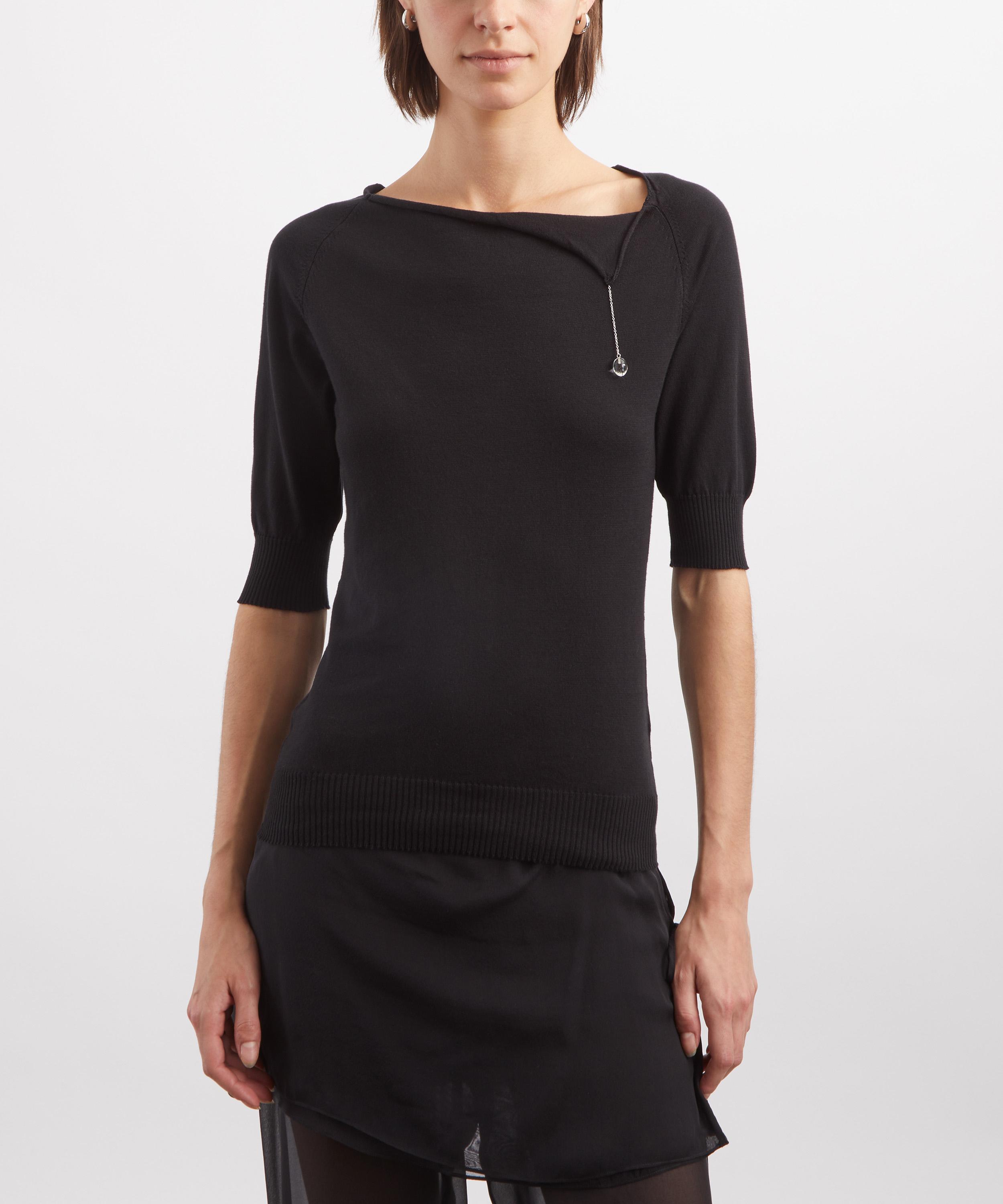 Paloma Wool - Cain Short-Sleeve Knit Top image number 2