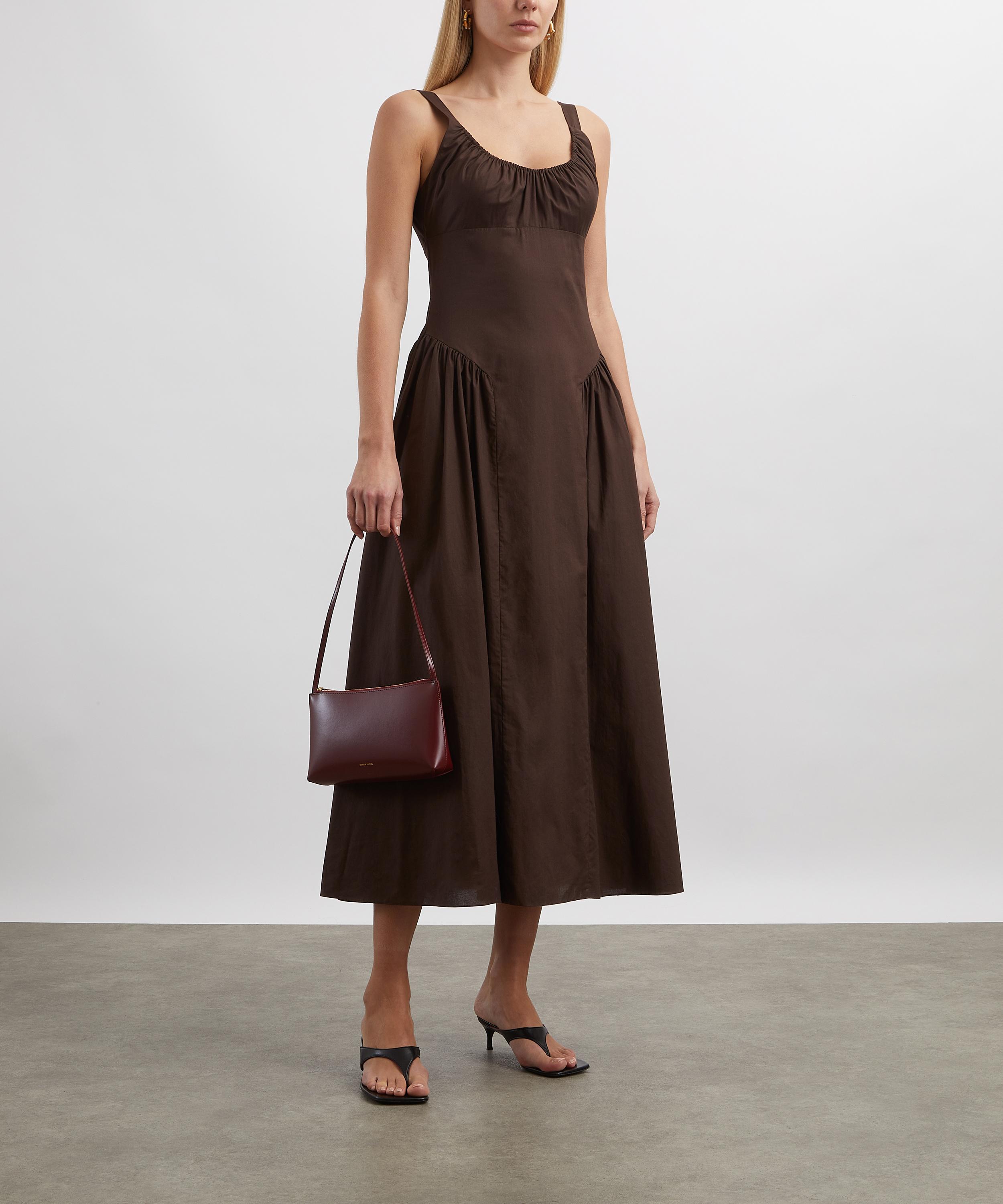 FAITHFULL - &nbsp;Marcella Espresso Midi Dress image number 1