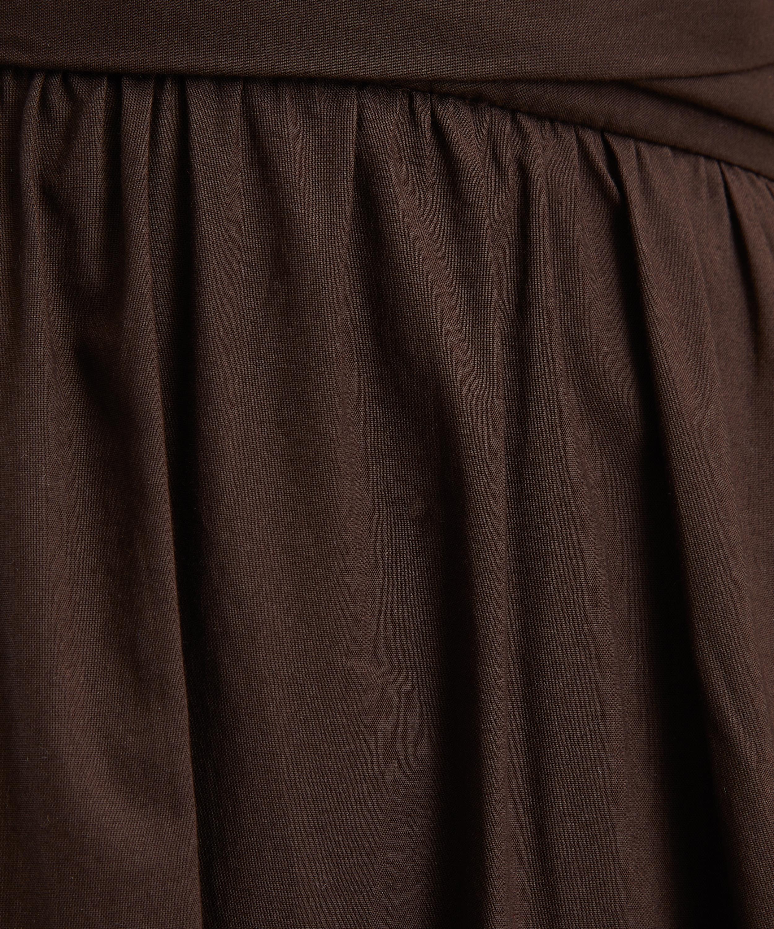 FAITHFULL - Lido Espresso Maxi Dress image number 4