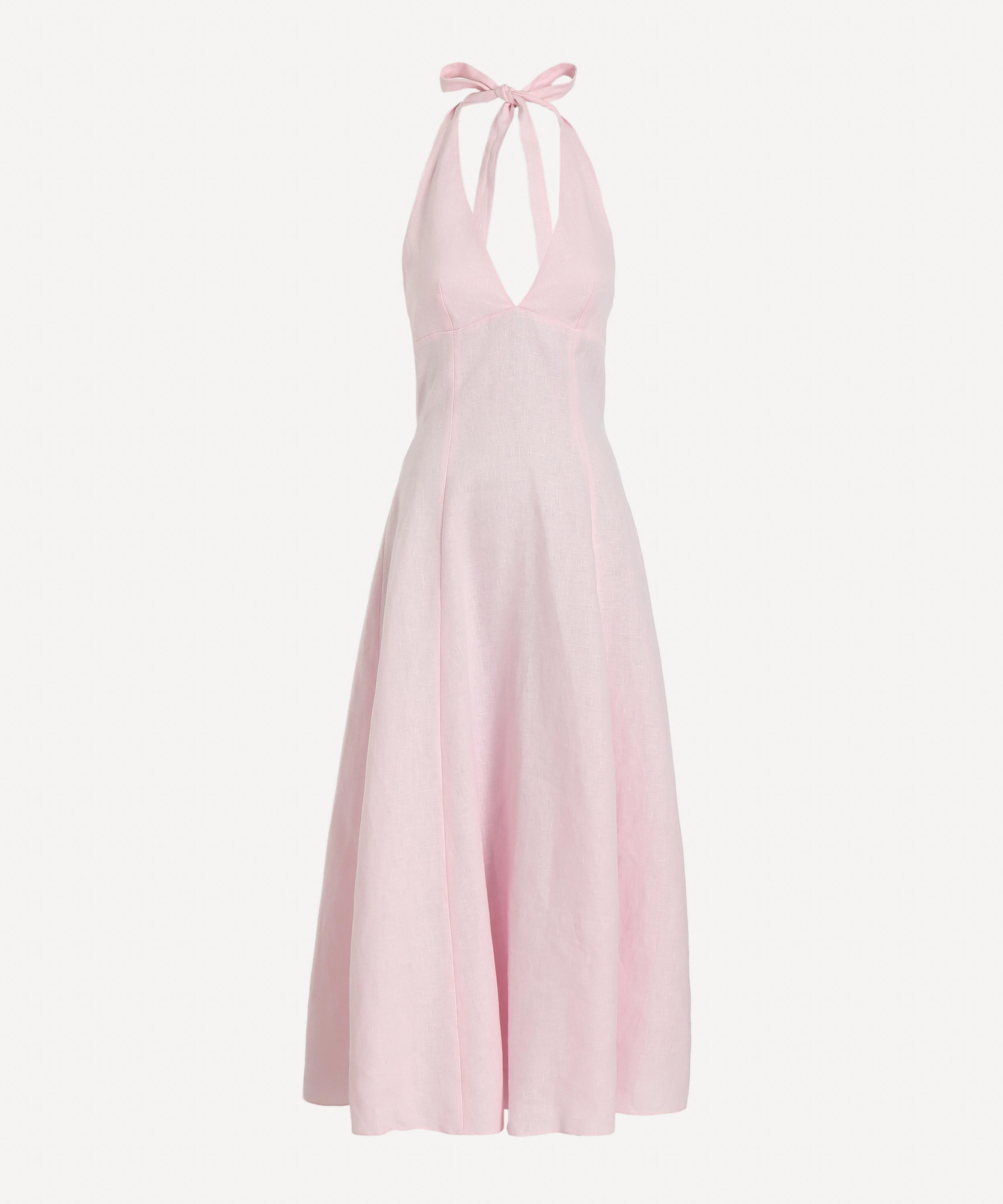 Faithfull The Brand - Marais Pink Midi Dress