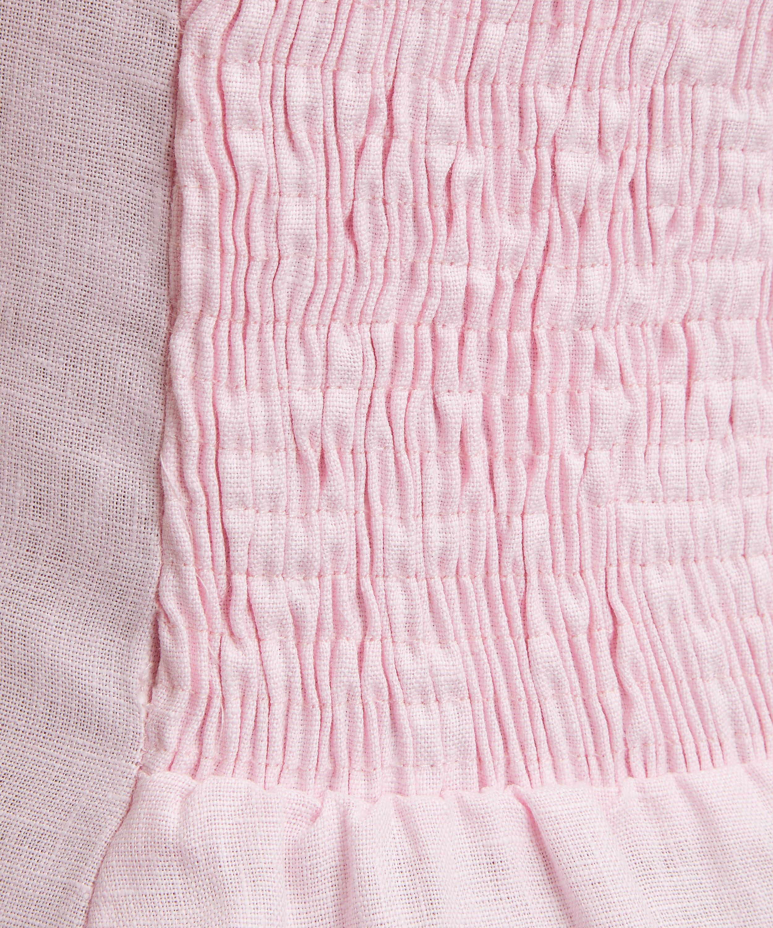 Faithfull The Brand - Marais Pink Midi Dress image number 4