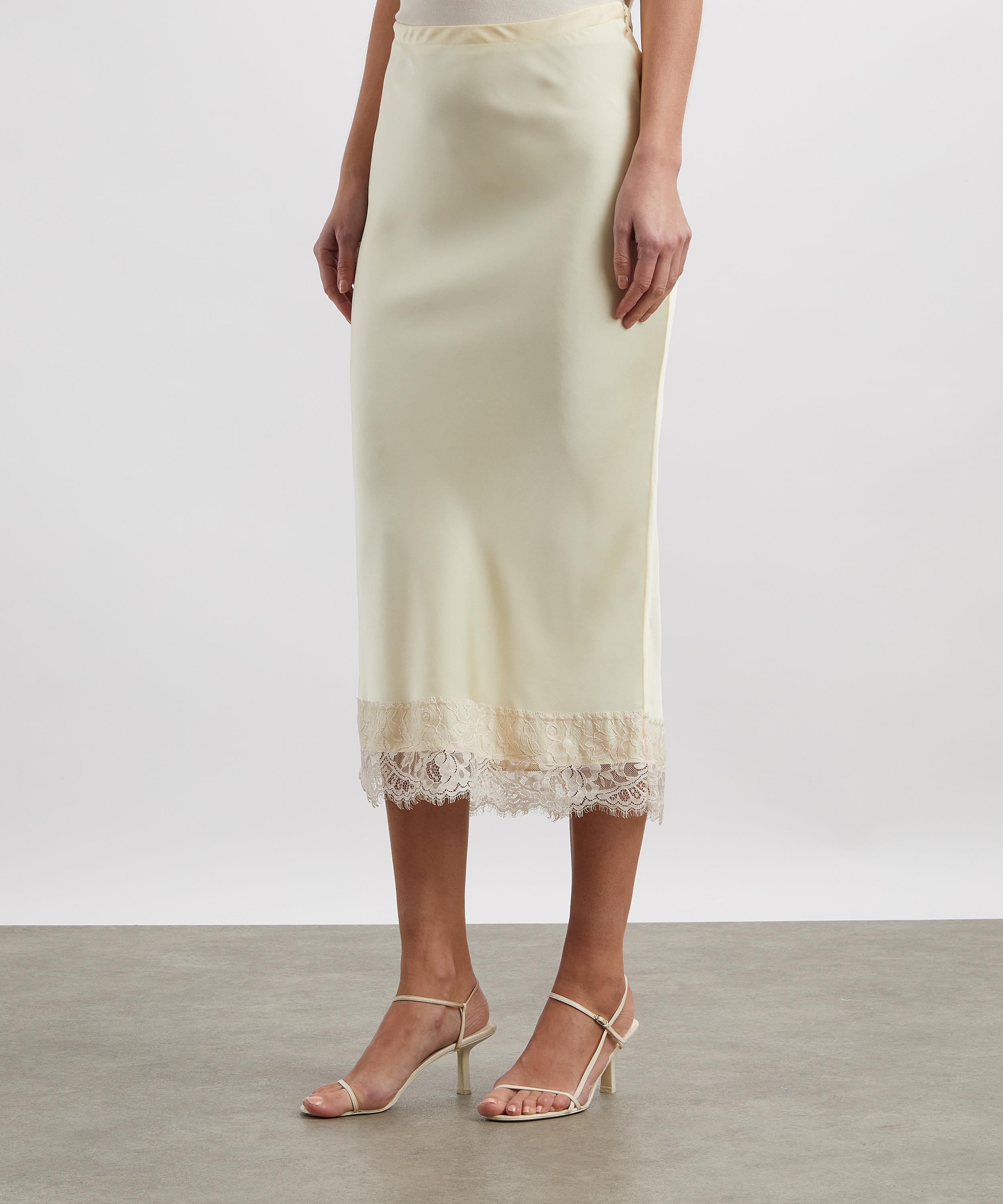 FAITHFULL - Cydney Lucia Lace Midi Skirt image number 2
