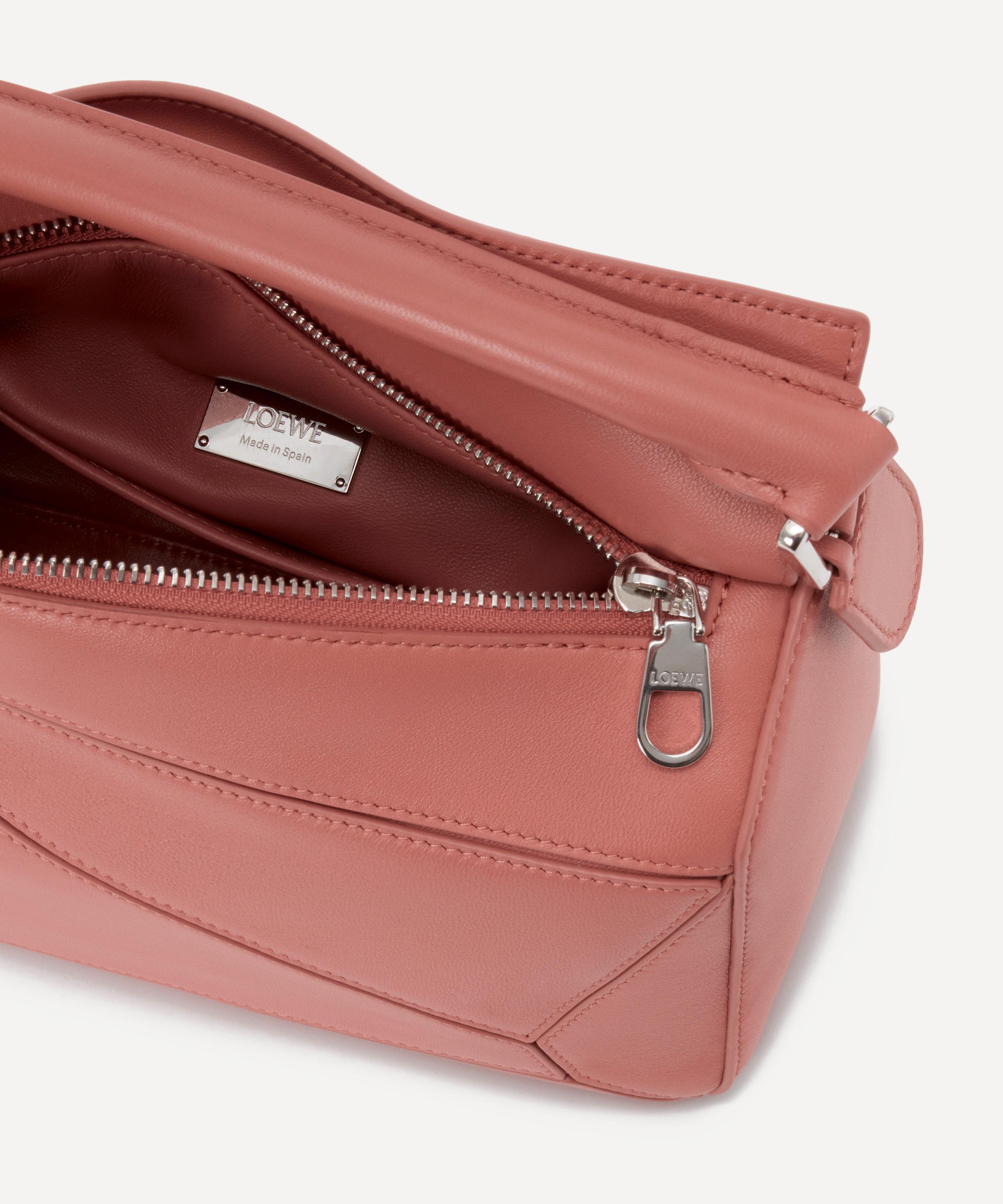 Loewe - Small Featherlight Puzzle Leather Shoulder Bag image number 4