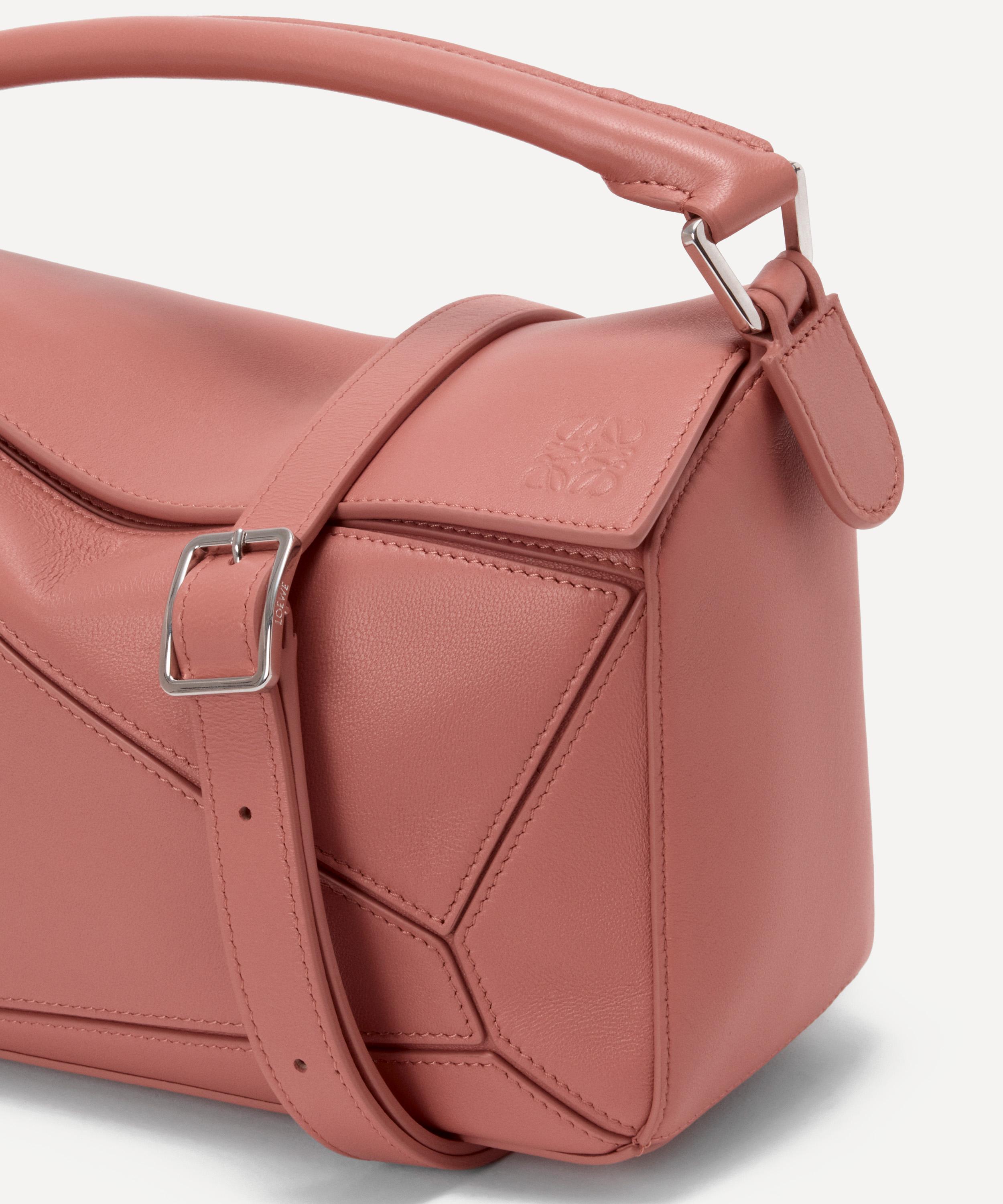 Loewe - Small Featherlight Puzzle Leather Shoulder Bag image number 6