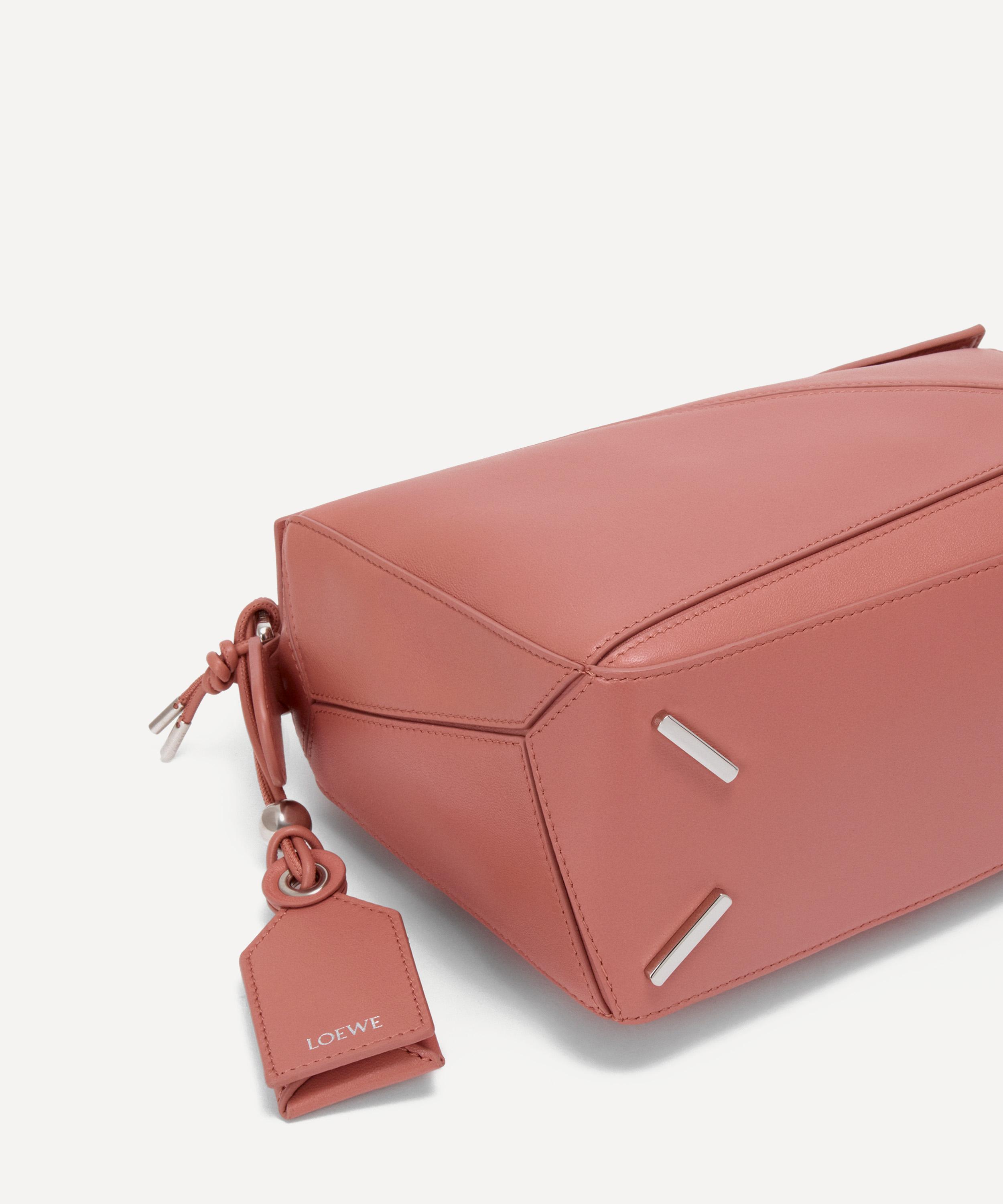 Loewe - Small Featherlight Puzzle Leather Shoulder Bag image number 8