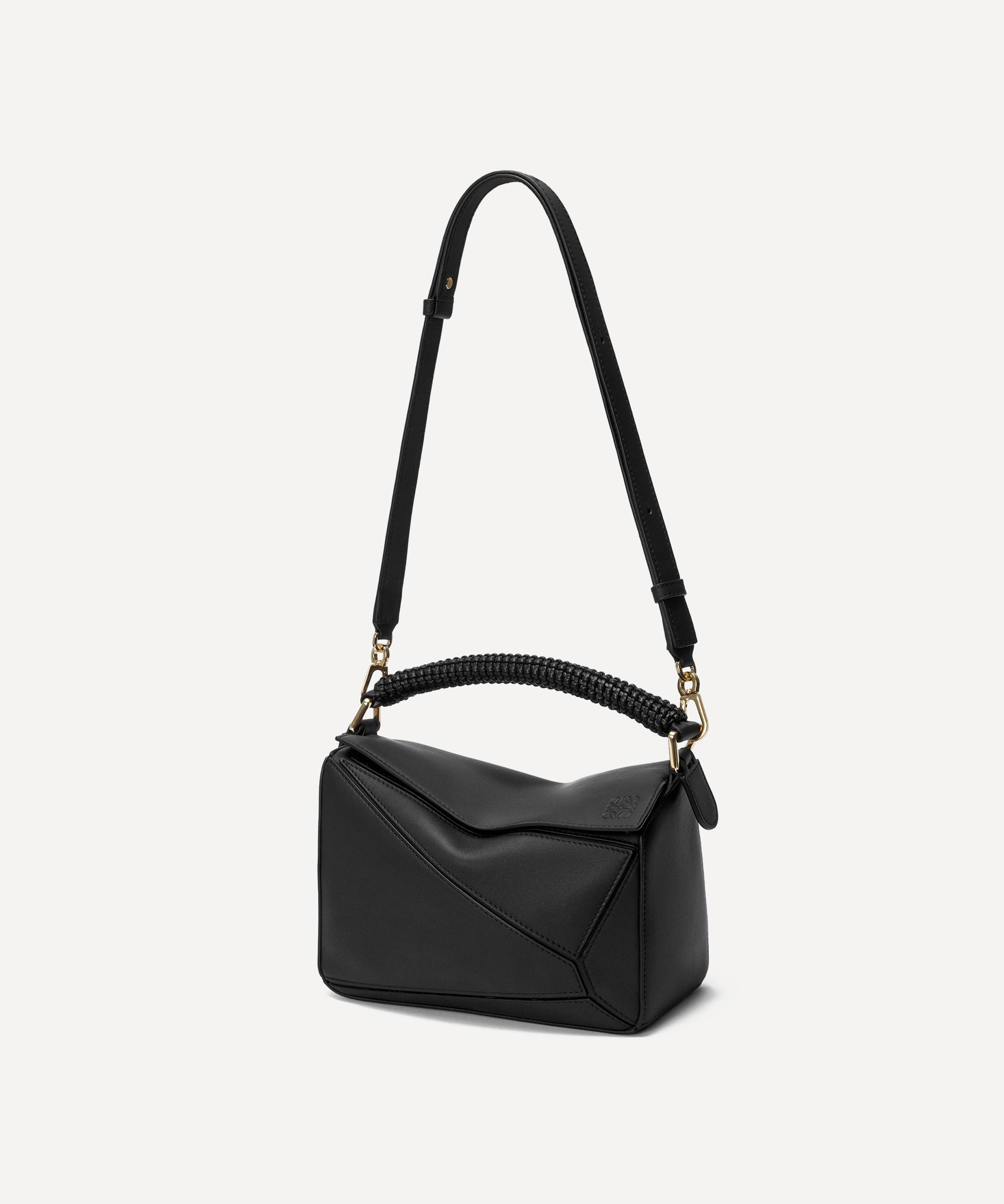 Loewe - Small Woven Puzzle Shoulder Bag image number 6