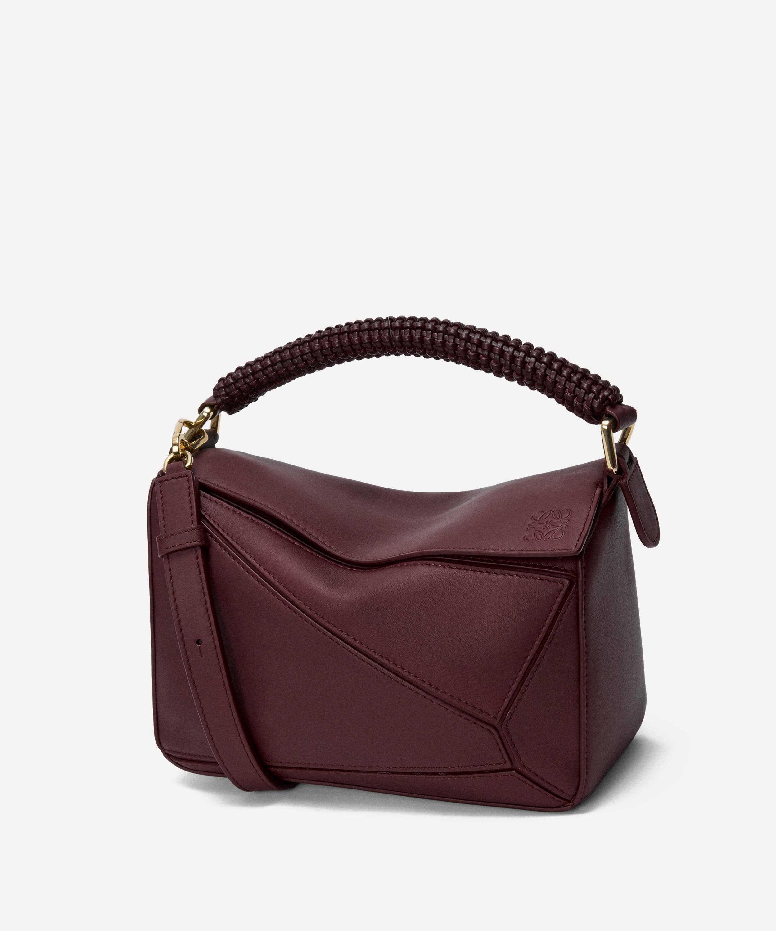 Loewe - Small Woven Puzzle Shoulder Bag image number 0